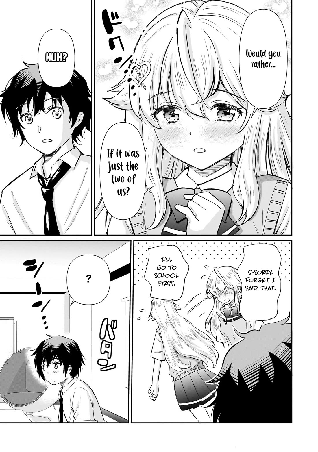 A Very Popular Idol Classmate Has Taken a Liking to Me, A Person Who Doesn’t Want to Work for my Whole Life Chapter 30 page 38 - Chapter 30: Could we at least talk in peace after all that...?