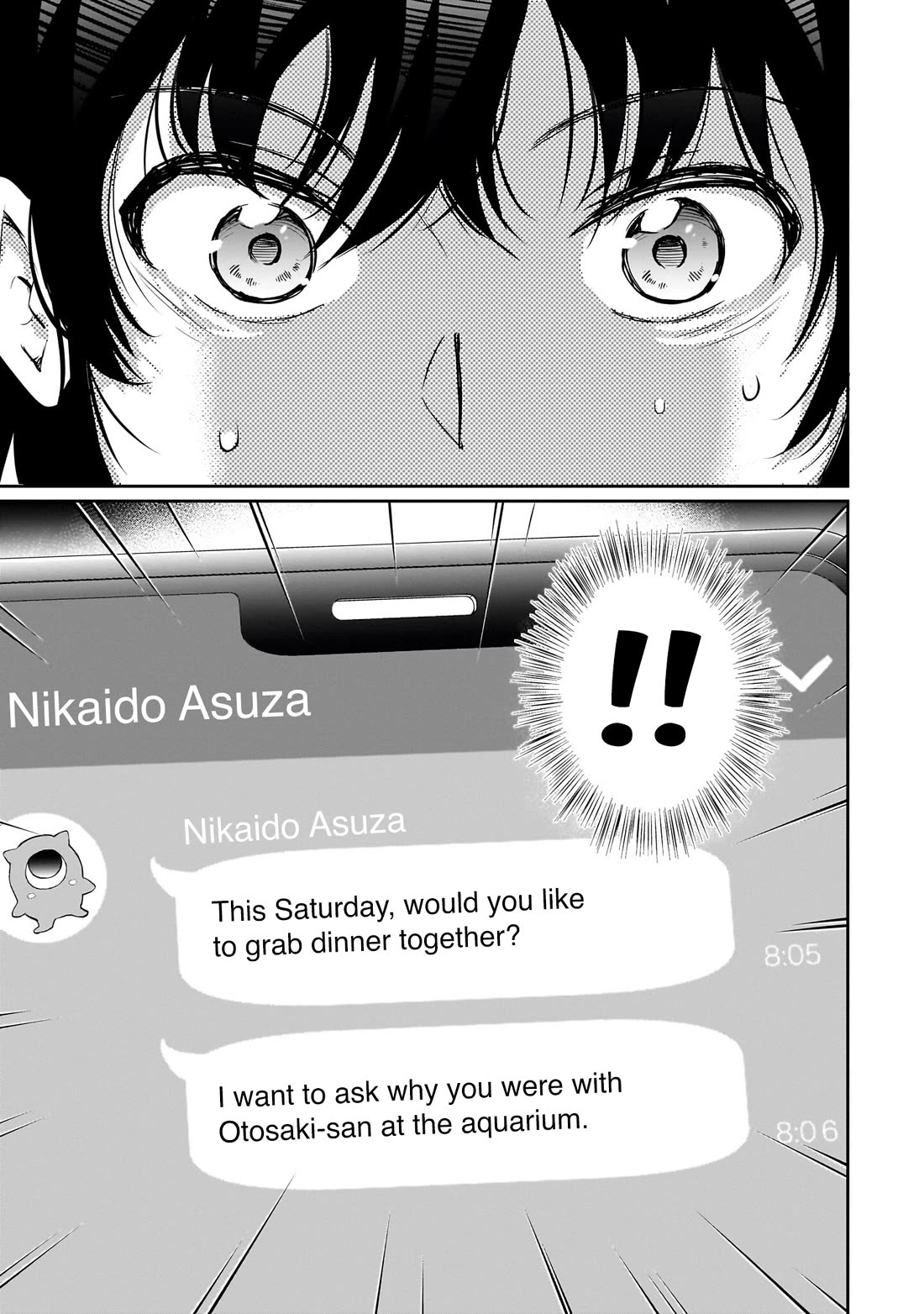 A Very Popular Idol Classmate Has Taken a Liking to Me, A Person Who Doesn’t Want to Work for my Whole Life Chapter 30 page 42 - Chapter 30: Could we at least talk in peace after all that...?