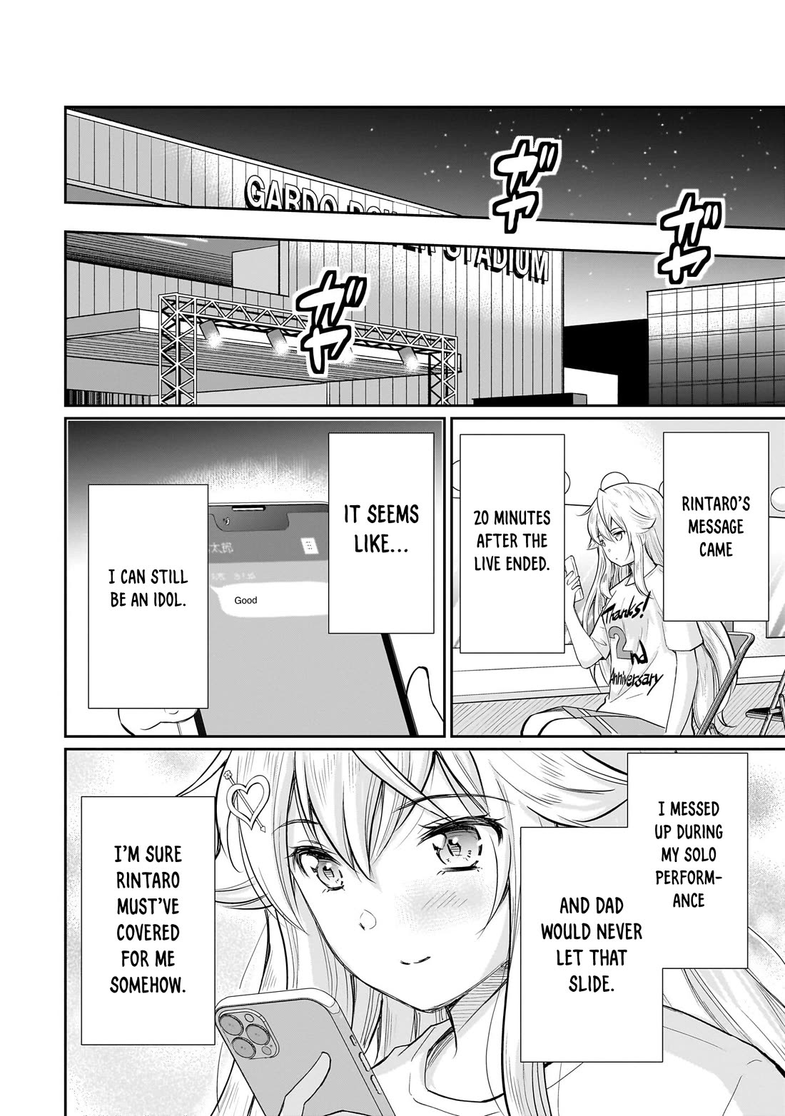 A Very Popular Idol Classmate Has Taken a Liking to Me, A Person Who Doesn’t Want to Work for my Whole Life Chapter 30 page 7 - Chapter 30: Could we at least talk in peace after all that...?