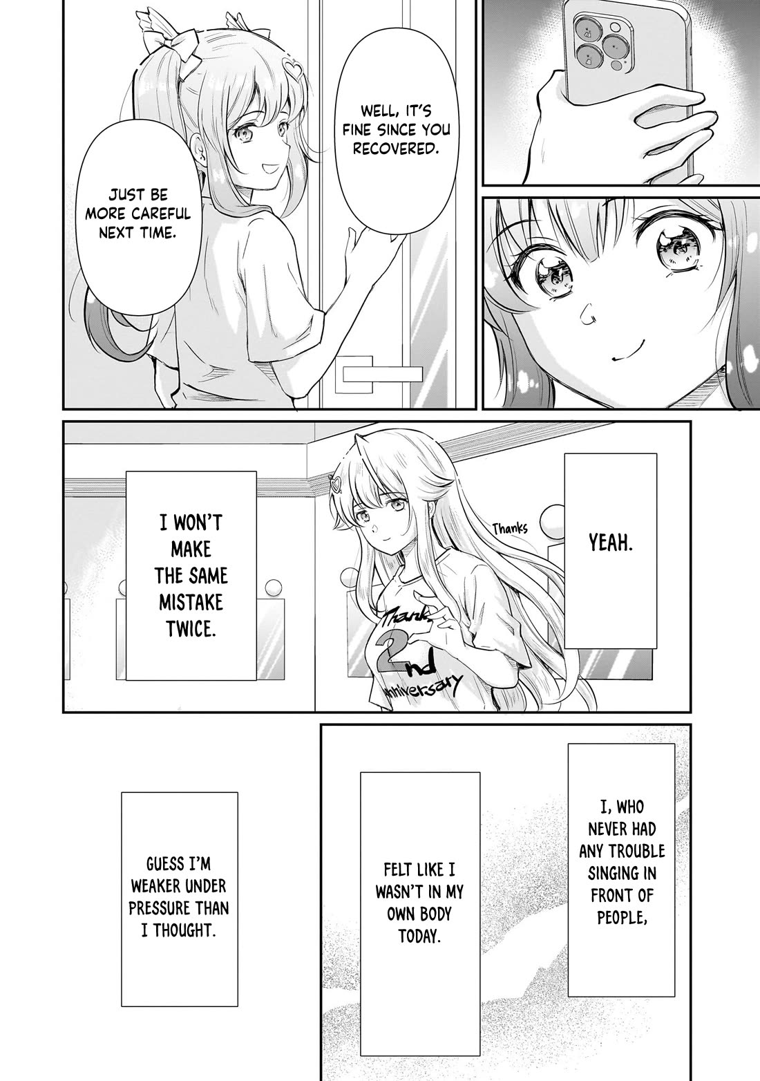 A Very Popular Idol Classmate Has Taken a Liking to Me, A Person Who Doesn’t Want to Work for my Whole Life Chapter 30 page 9 - Chapter 30: Could we at least talk in peace after all that...?