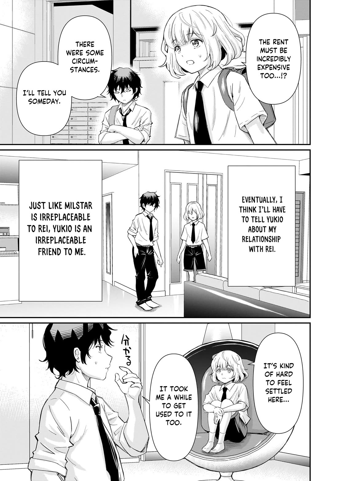 A Very Popular Idol Classmate Has Taken a Liking to Me, A Person Who Doesn’t Want to Work for my Whole Life Chapter 31 page 22 - Chapter 31: Nothing to say... Yuki