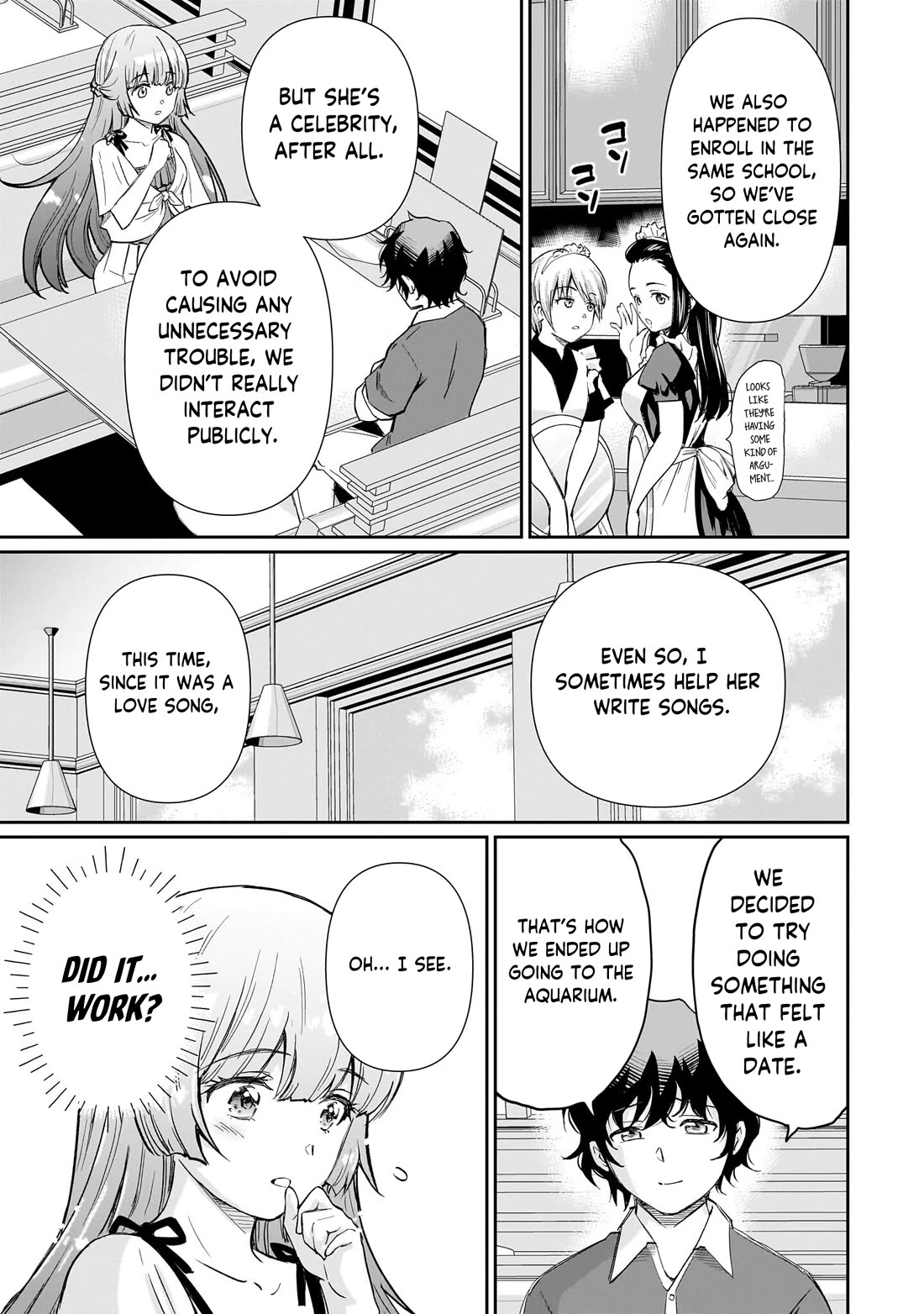 A Very Popular Idol Classmate Has Taken a Liking to Me, A Person Who Doesn’t Want to Work for my Whole Life Chapter 32 page 16 - Chapter 32: Nikaido Azusa's Melancholy
