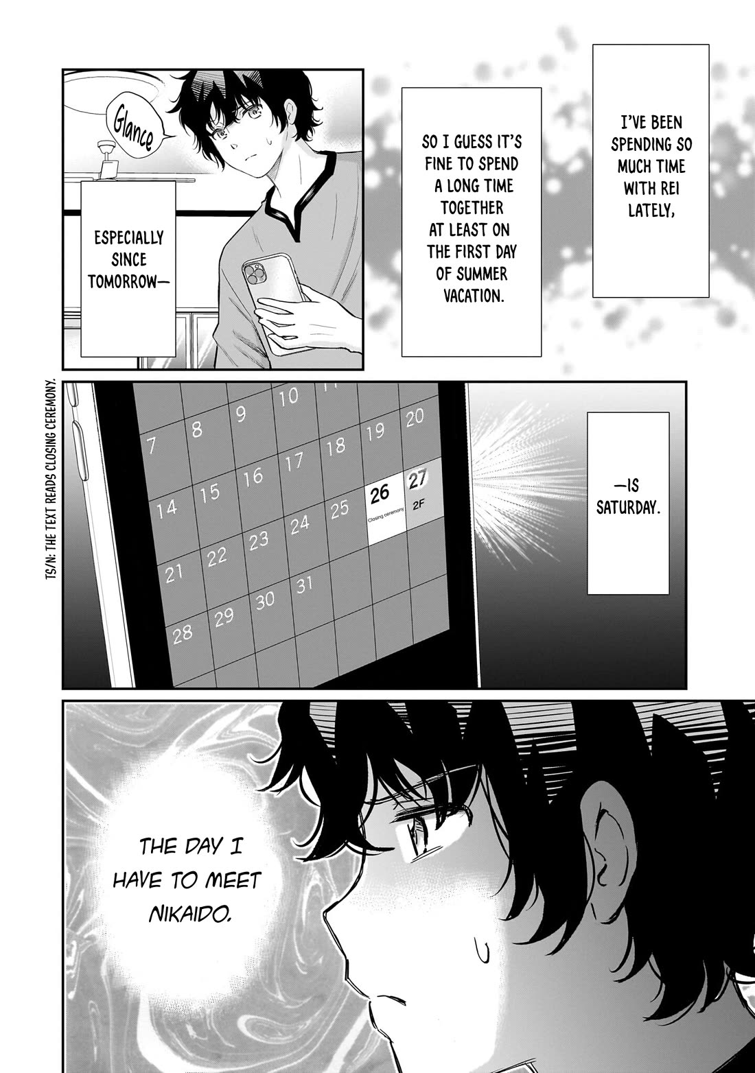 A Very Popular Idol Classmate Has Taken a Liking to Me, A Person Who Doesn’t Want to Work for my Whole Life Chapter 32 page 5 - Chapter 32: Nikaido Azusa's Melancholy