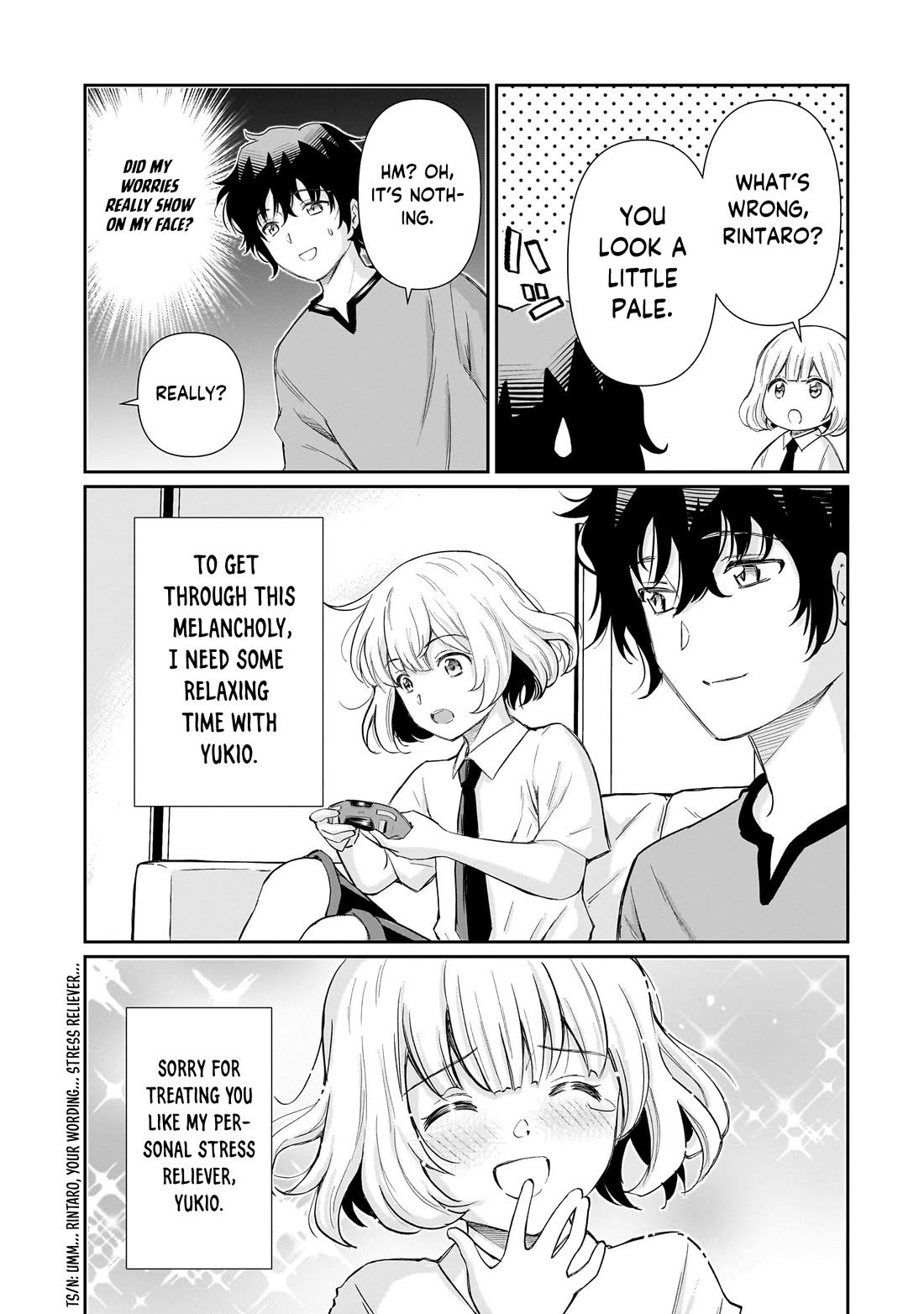 A Very Popular Idol Classmate Has Taken a Liking to Me, A Person Who Doesn’t Want to Work for my Whole Life Chapter 32 page 6 - Chapter 32: Nikaido Azusa's Melancholy