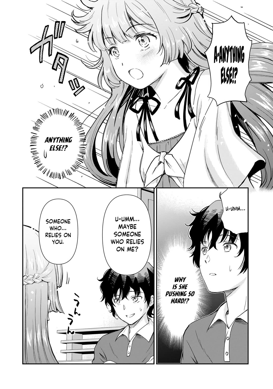 A Very Popular Idol Classmate Has Taken a Liking to Me, A Person Who Doesn’t Want to Work for my Whole Life Chapter 33 page 11 - Chapter 33: Nikaido Azusa goes wild