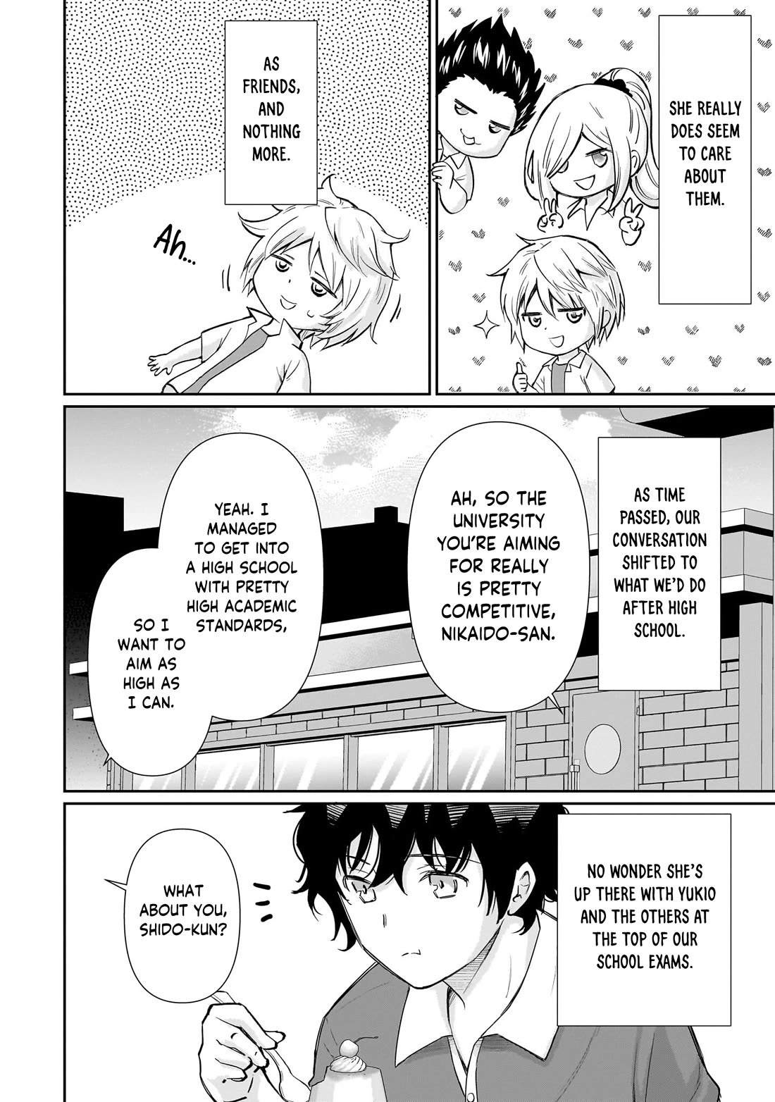 A Very Popular Idol Classmate Has Taken a Liking to Me, A Person Who Doesn’t Want to Work for my Whole Life Chapter 33 page 15 - Chapter 33: Nikaido Azusa goes wild