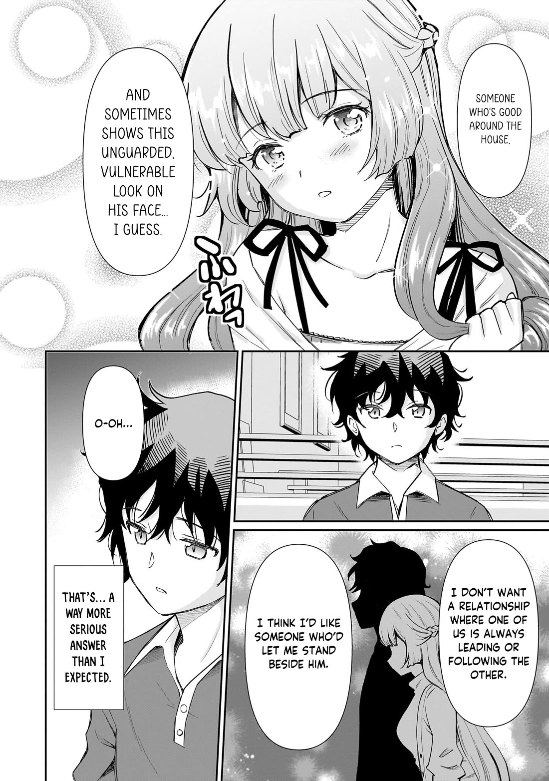 A Very Popular Idol Classmate Has Taken a Liking to Me, A Person Who Doesn’t Want to Work for my Whole Life Chapter 33 page 7 - Chapter 33: Nikaido Azusa goes wild