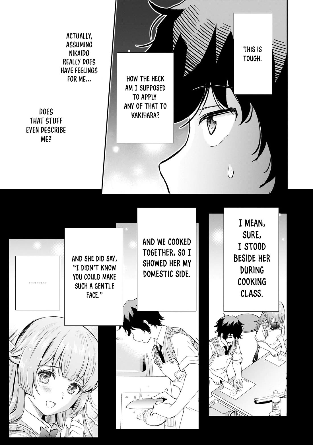 A Very Popular Idol Classmate Has Taken a Liking to Me, A Person Who Doesn’t Want to Work for my Whole Life Chapter 33 page 8 - Chapter 33: Nikaido Azusa goes wild