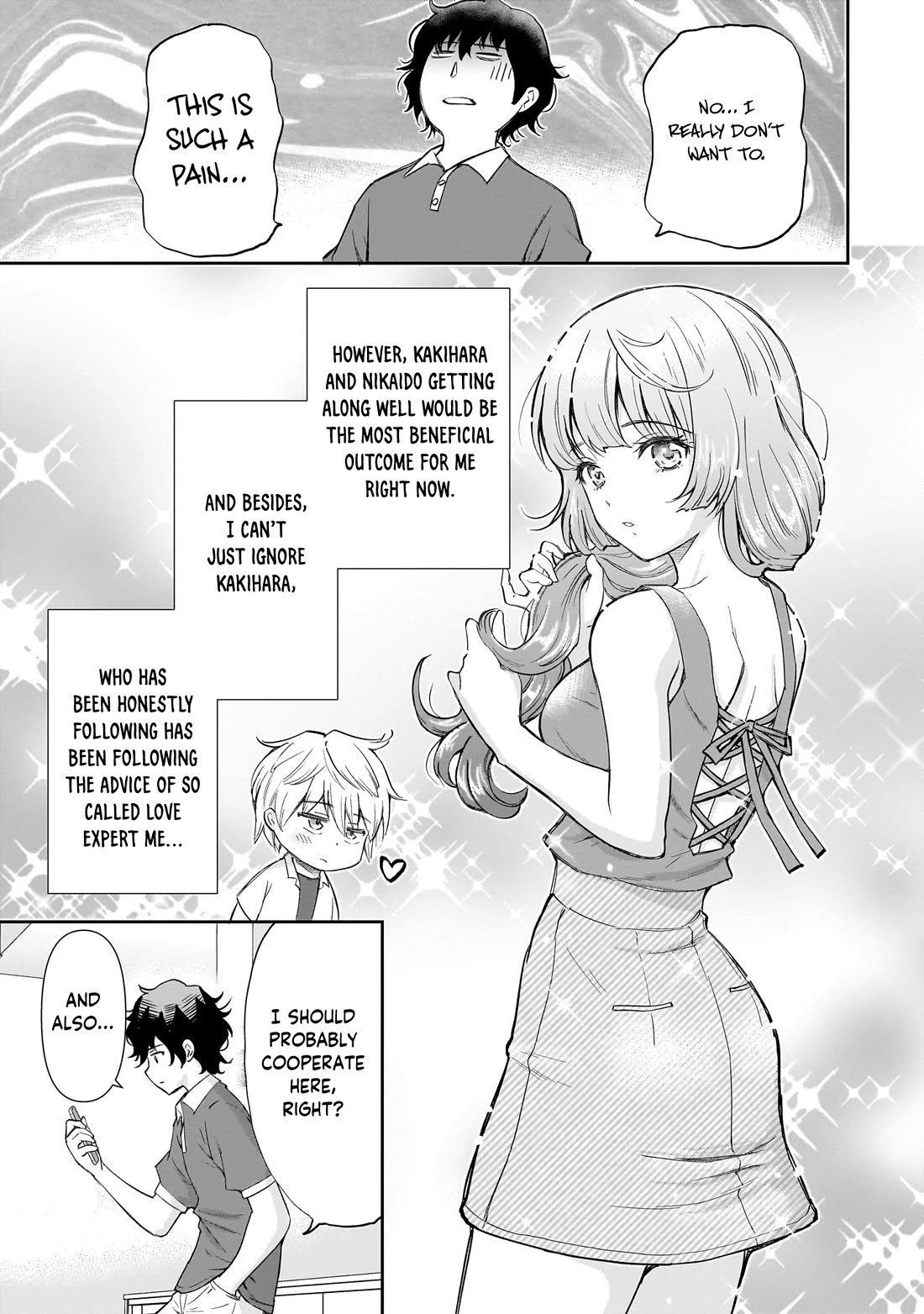 A Very Popular Idol Classmate Has Taken a Liking to Me, A Person Who Doesn’t Want to Work for my Whole Life Chapter 34 page 18 - Chapter 34: A restless afternoon, A heart-pounding night