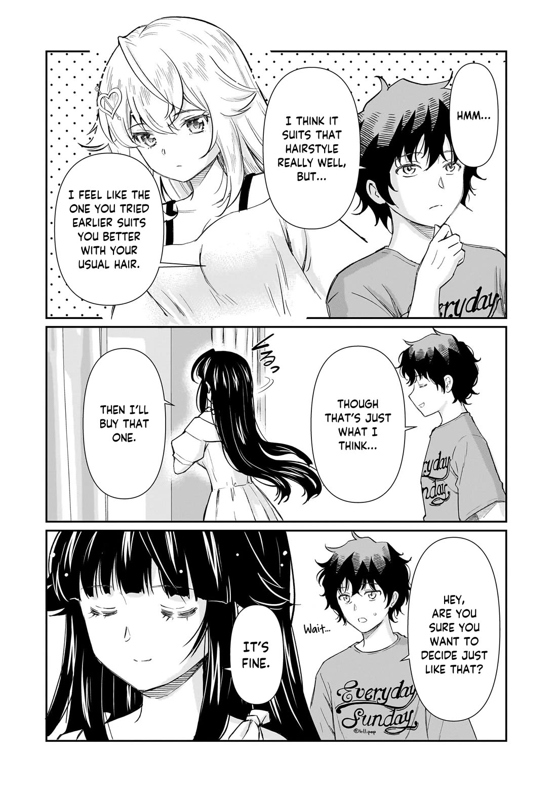 A Very Popular Idol Classmate Has Taken a Liking to Me, A Person Who Doesn’t Want to Work for my Whole Life Chapter 35 page 15 - Chapter 35: One day boyfriend 1