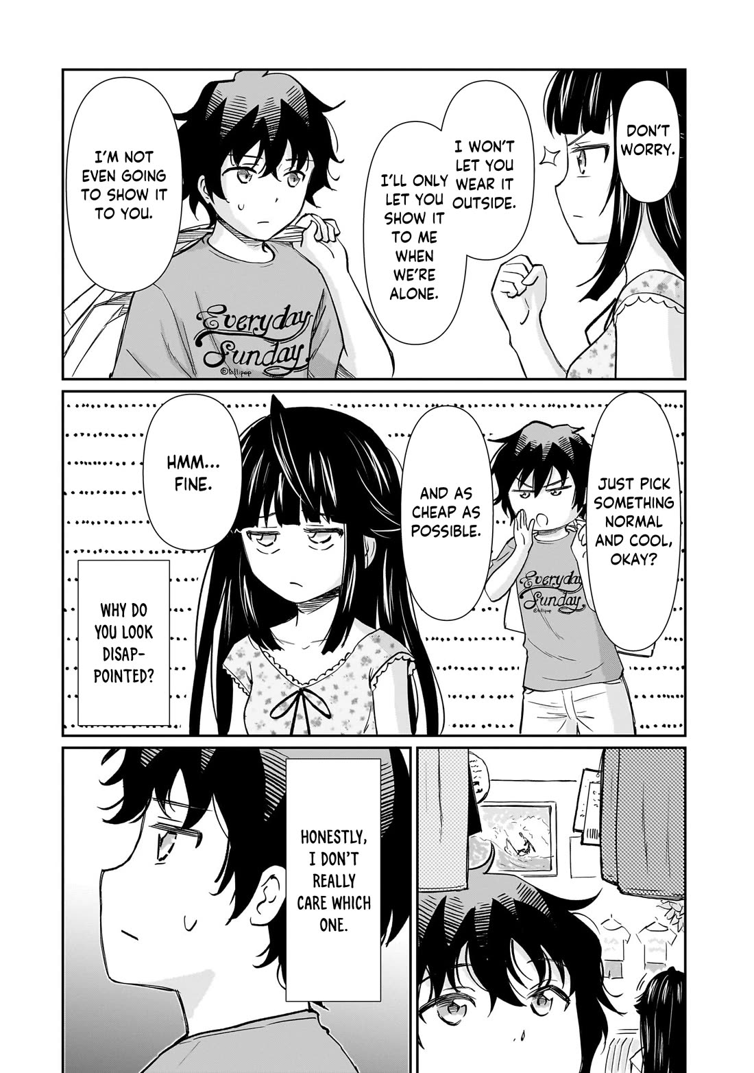 A Very Popular Idol Classmate Has Taken a Liking to Me, A Person Who Doesn’t Want to Work for my Whole Life Chapter 35 page 21 - Chapter 35: One day boyfriend 1