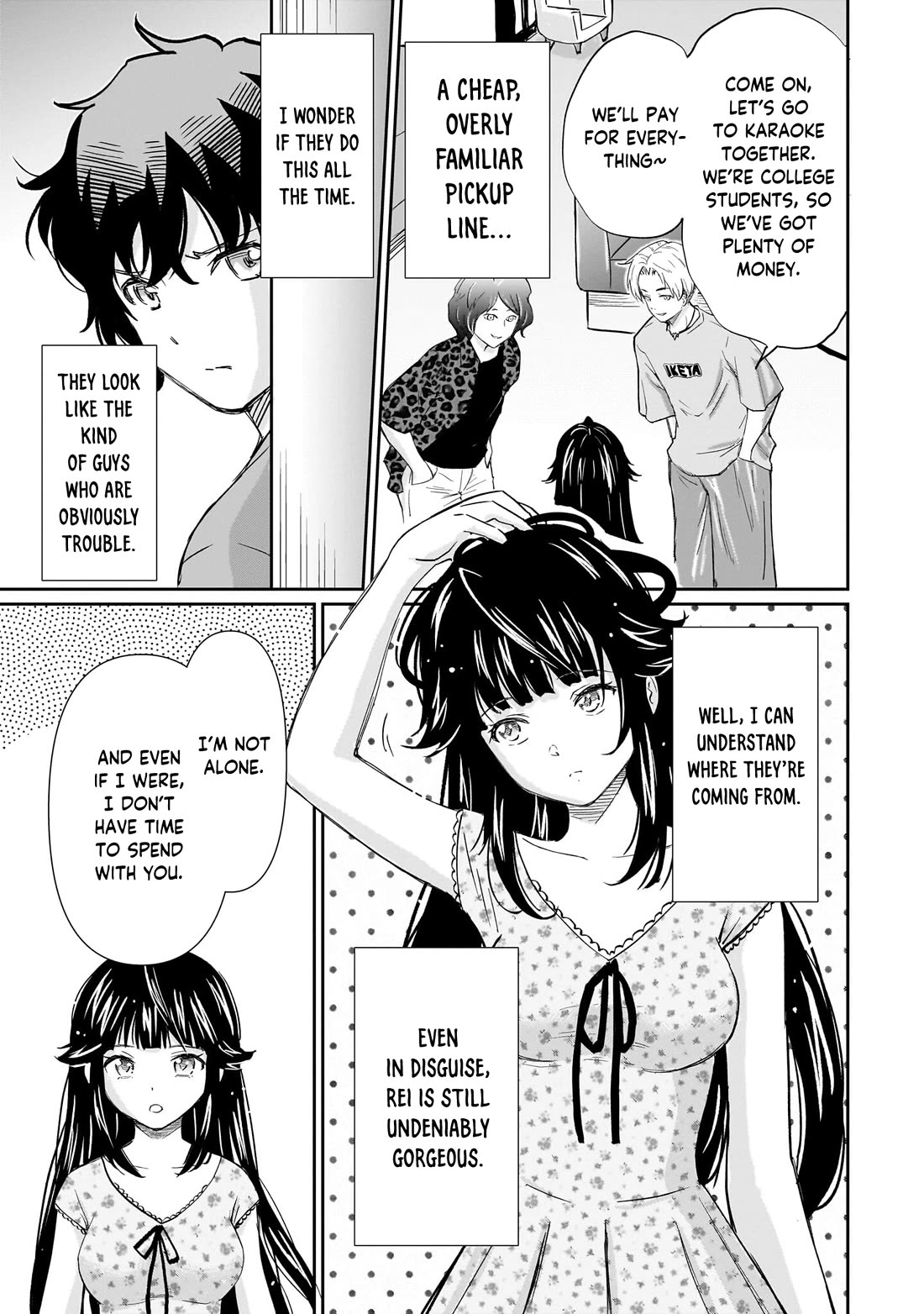 A Very Popular Idol Classmate Has Taken a Liking to Me, A Person Who Doesn’t Want to Work for my Whole Life Chapter 36 page 14 - Chapter 36: One day boyfriend (2)