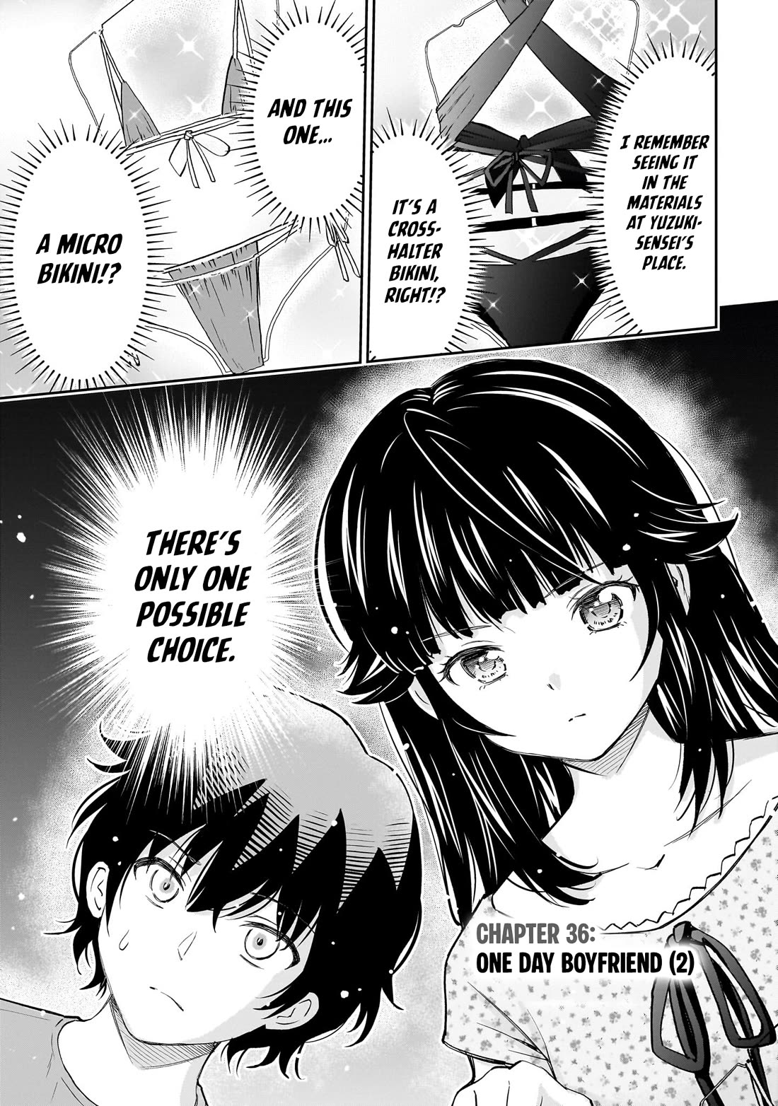 A Very Popular Idol Classmate Has Taken a Liking to Me, A Person Who Doesn’t Want to Work for my Whole Life Chapter 36 page 2 - Chapter 36: One day boyfriend (2)