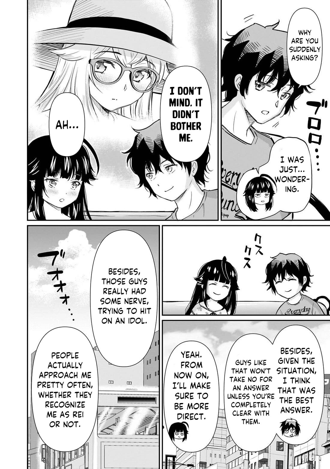 A Very Popular Idol Classmate Has Taken a Liking to Me, A Person Who Doesn’t Want to Work for my Whole Life Chapter 36 page 23 - Chapter 36: One day boyfriend (2)