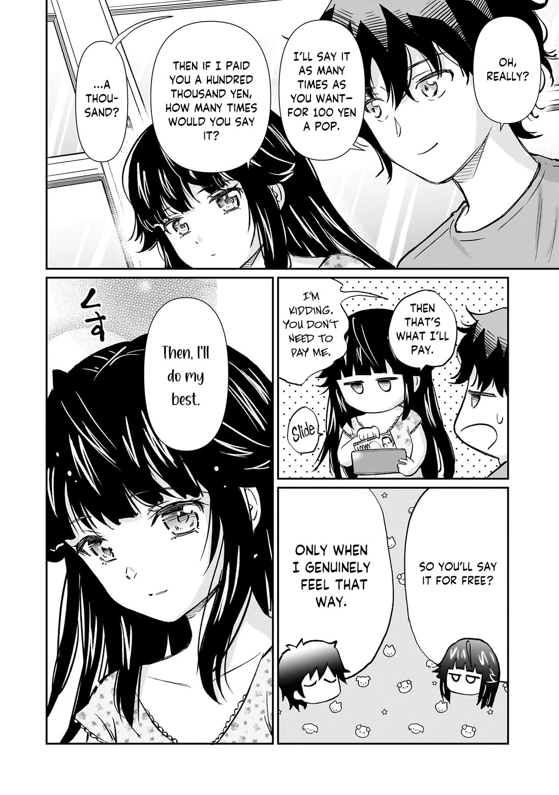 A Very Popular Idol Classmate Has Taken a Liking to Me, A Person Who Doesn’t Want to Work for my Whole Life Chapter 36 page 25 - Chapter 36: One day boyfriend (2)