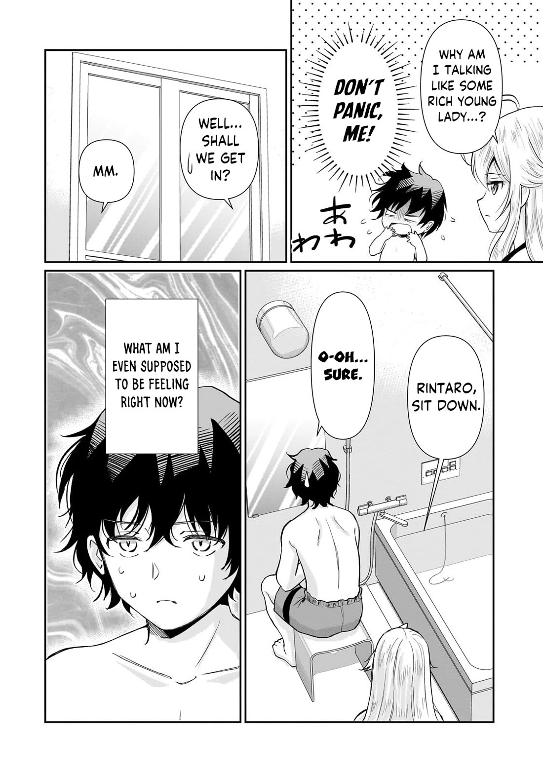 A Very Popular Idol Classmate Has Taken a Liking to Me, A Person Who Doesn’t Want to Work for my Whole Life Chapter 37 page 10 - Chapter 37: The indecent body wash (1)