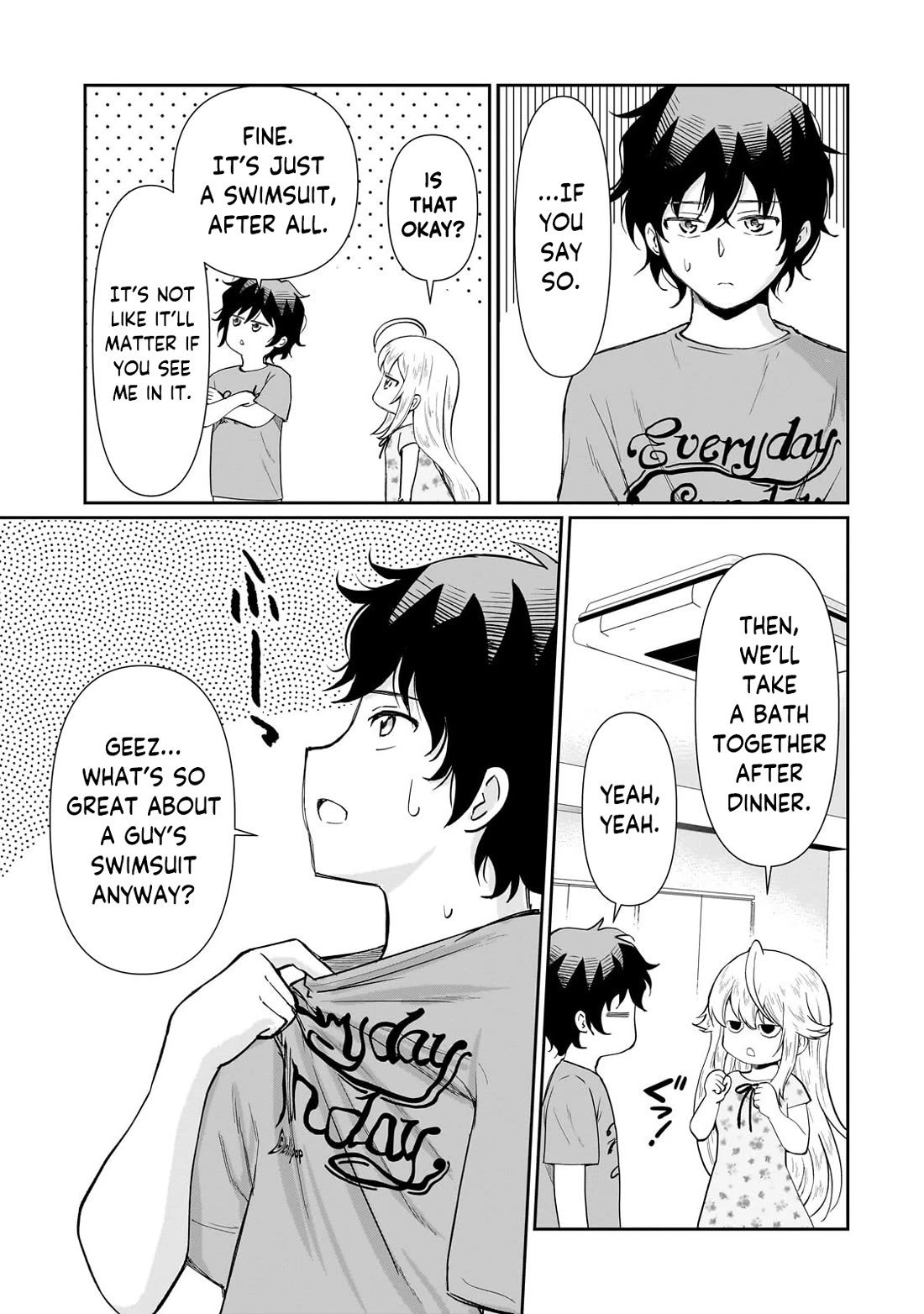 A Very Popular Idol Classmate Has Taken a Liking to Me, A Person Who Doesn’t Want to Work for my Whole Life Chapter 37 page 3 - Chapter 37: The indecent body wash (1)