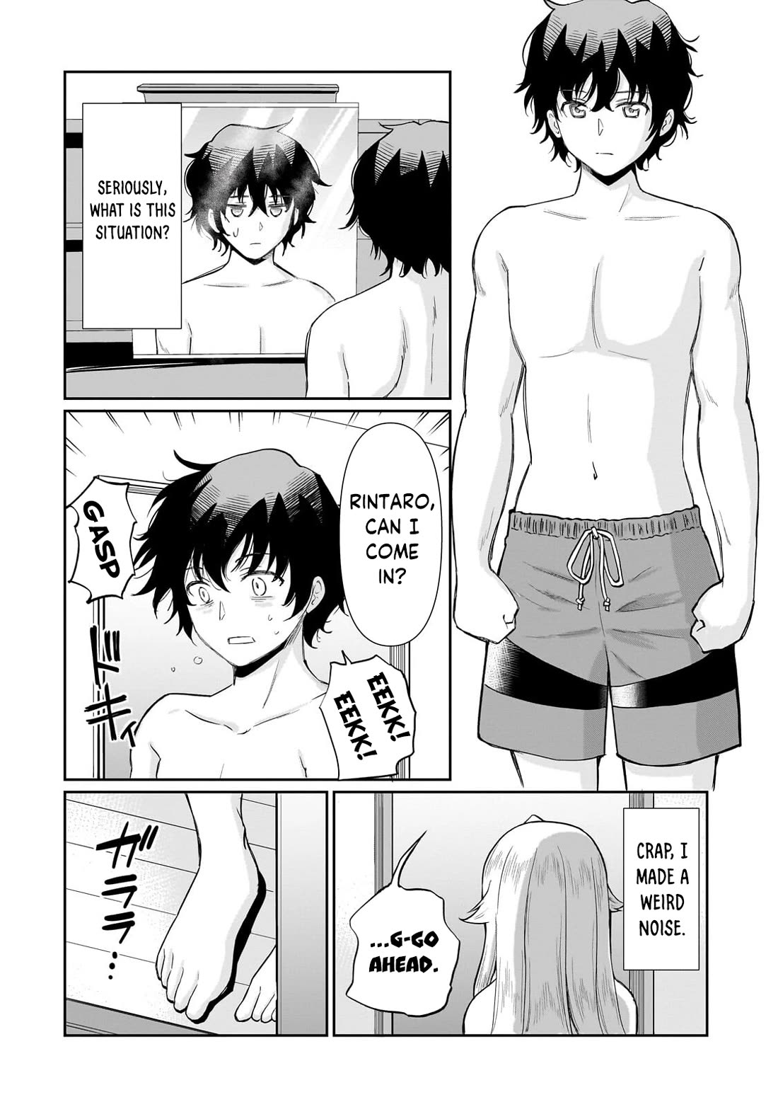 A Very Popular Idol Classmate Has Taken a Liking to Me, A Person Who Doesn’t Want to Work for my Whole Life Chapter 37 page 6 - Chapter 37: The indecent body wash (1)