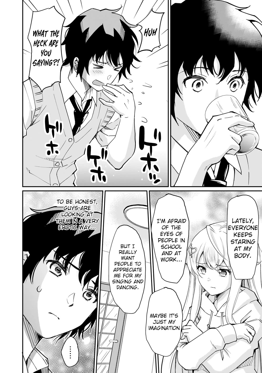 A Very Popular Idol Classmate Has Taken a Liking to Me, A Person Who Doesn’t Want to Work for my Whole Life Chapter 4 page 18 - Chapter 4