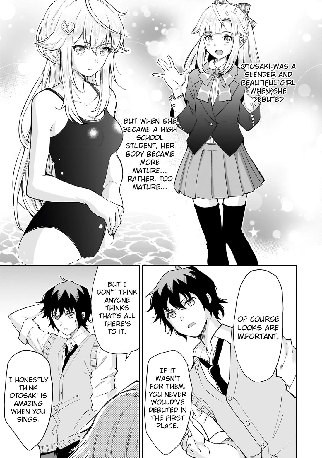 A Very Popular Idol Classmate Has Taken a Liking to Me, A Person Who Doesn’t Want to Work for my Whole Life Chapter 4 page 19 - Chapter 4