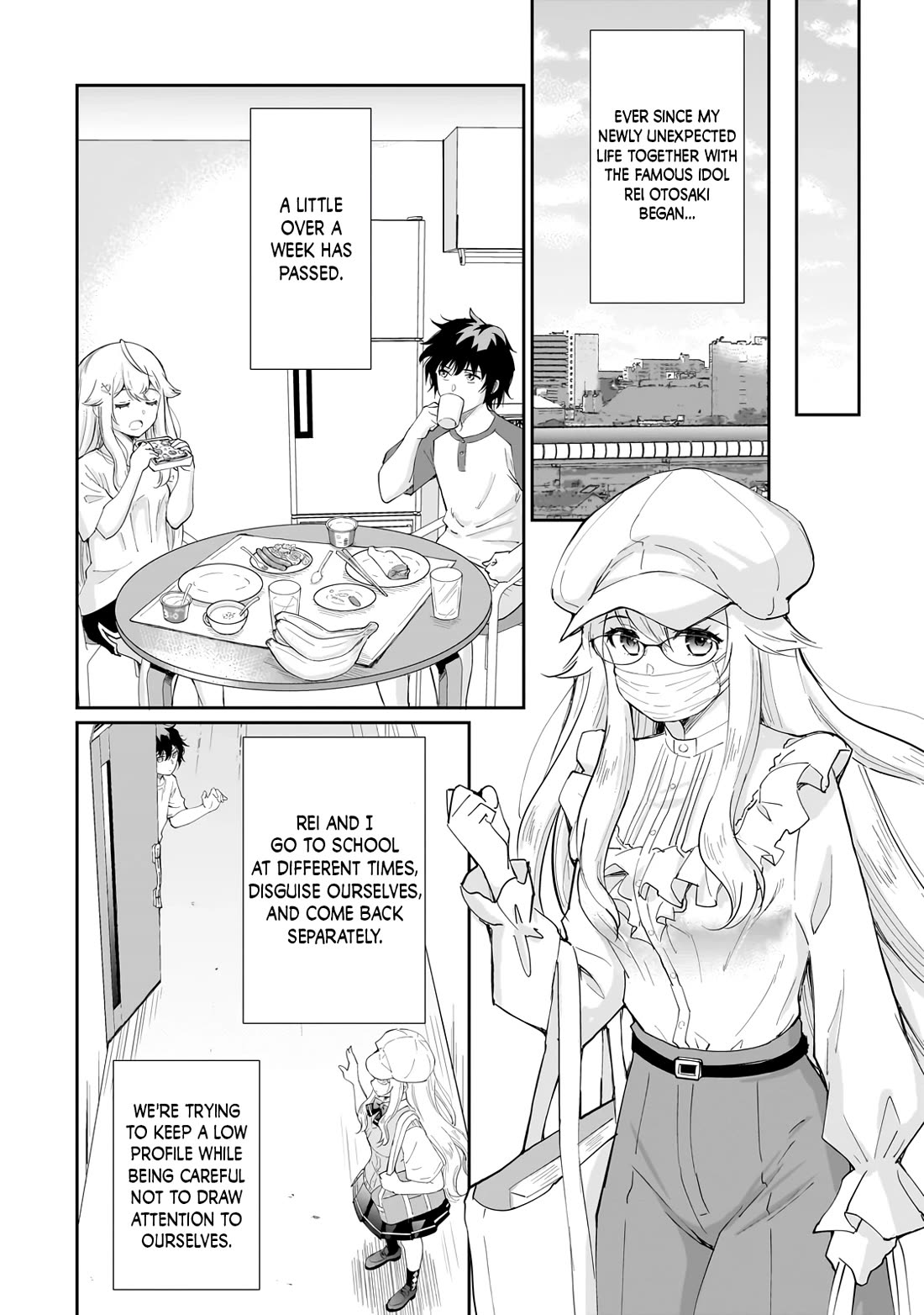 A Very Popular Idol Classmate Has Taken a Liking to Me, A Person Who Doesn’t Want to Work for my Whole Life Chapter 6 page 6 - Chapter 6: Those who know the secret.
