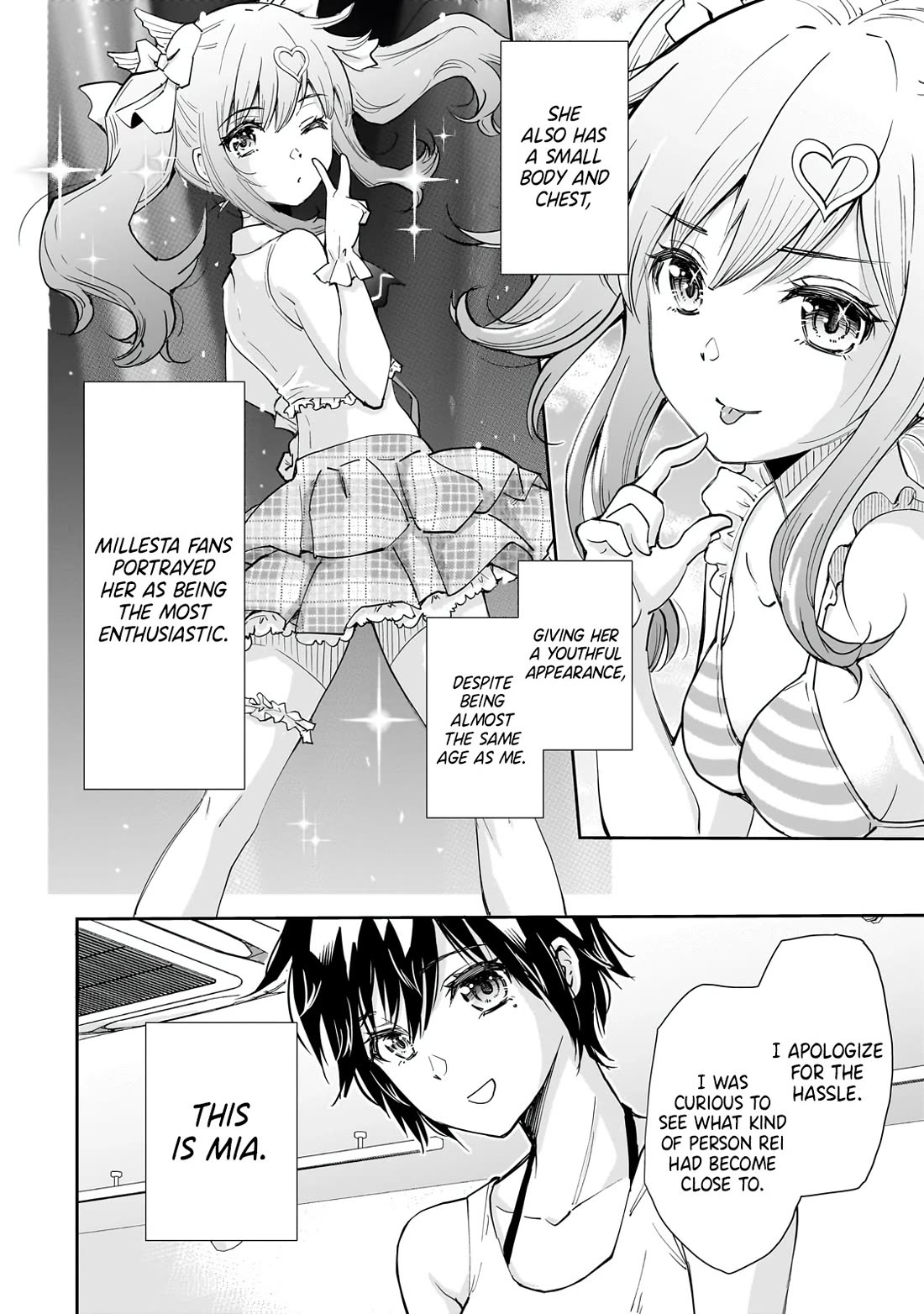 A Very Popular Idol Classmate Has Taken a Liking to Me, A Person Who Doesn’t Want to Work for my Whole Life Chapter 7 page 10 - Chapter 7: Millefeuille Stars