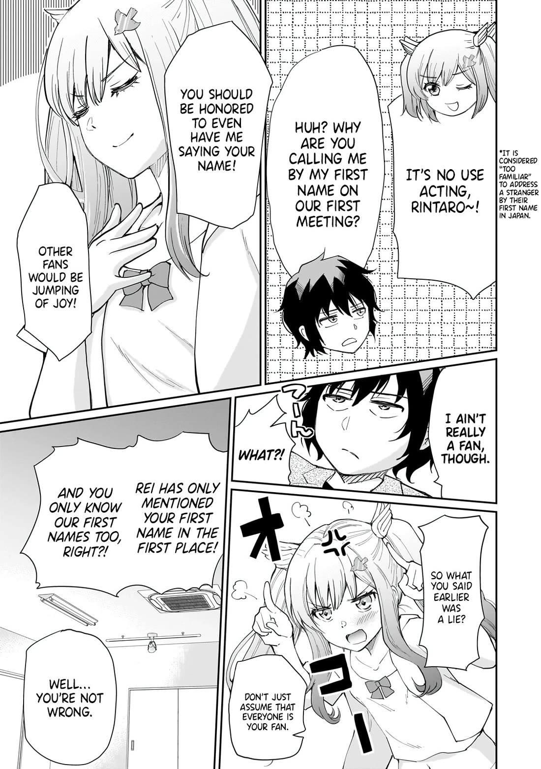 A Very Popular Idol Classmate Has Taken a Liking to Me, A Person Who Doesn’t Want to Work for my Whole Life Chapter 7 page 13 - Chapter 7: Millefeuille Stars