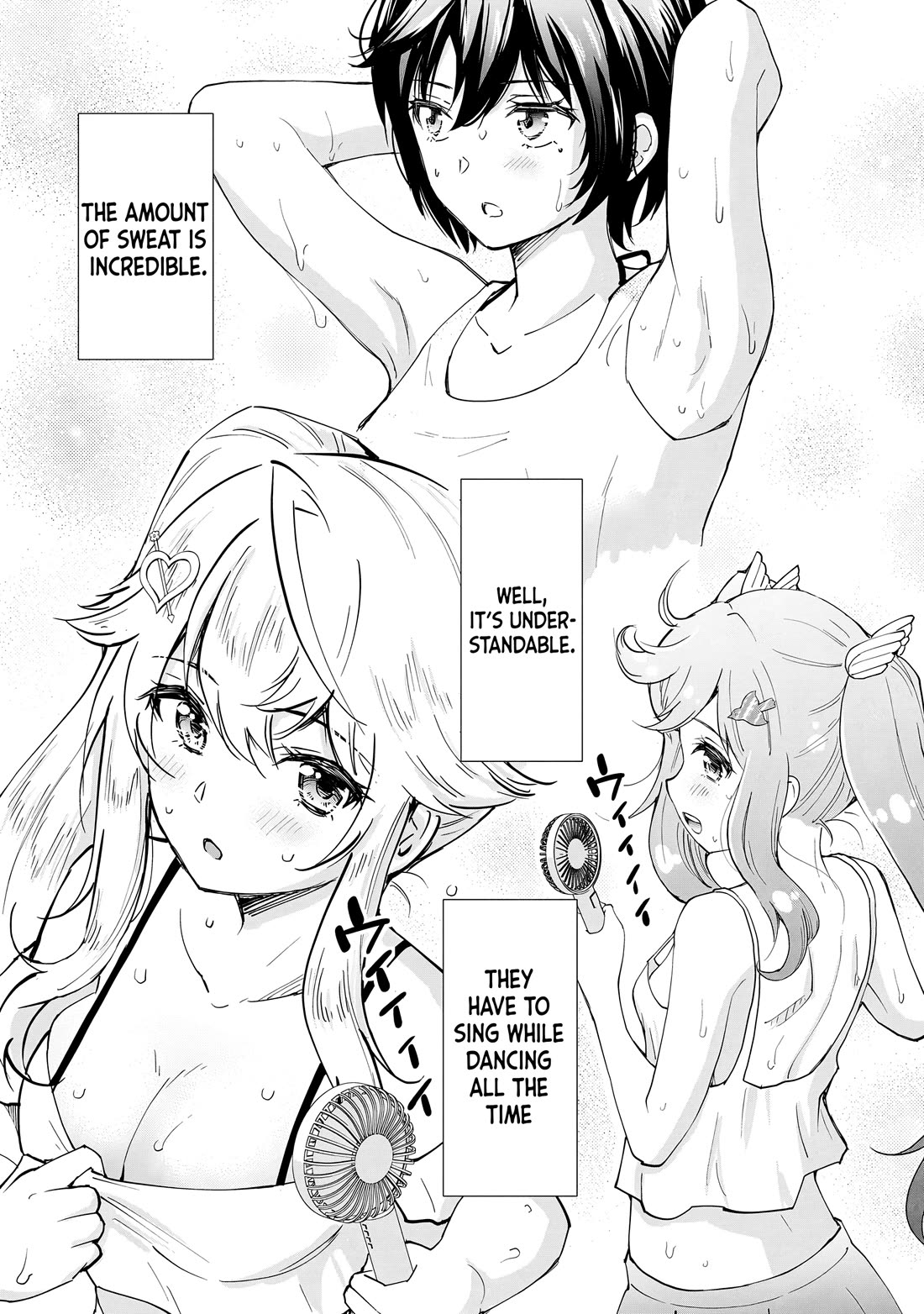 A Very Popular Idol Classmate Has Taken a Liking to Me, A Person Who Doesn’t Want to Work for my Whole Life Chapter 9 page 4 - Chapter 9: Determination!
