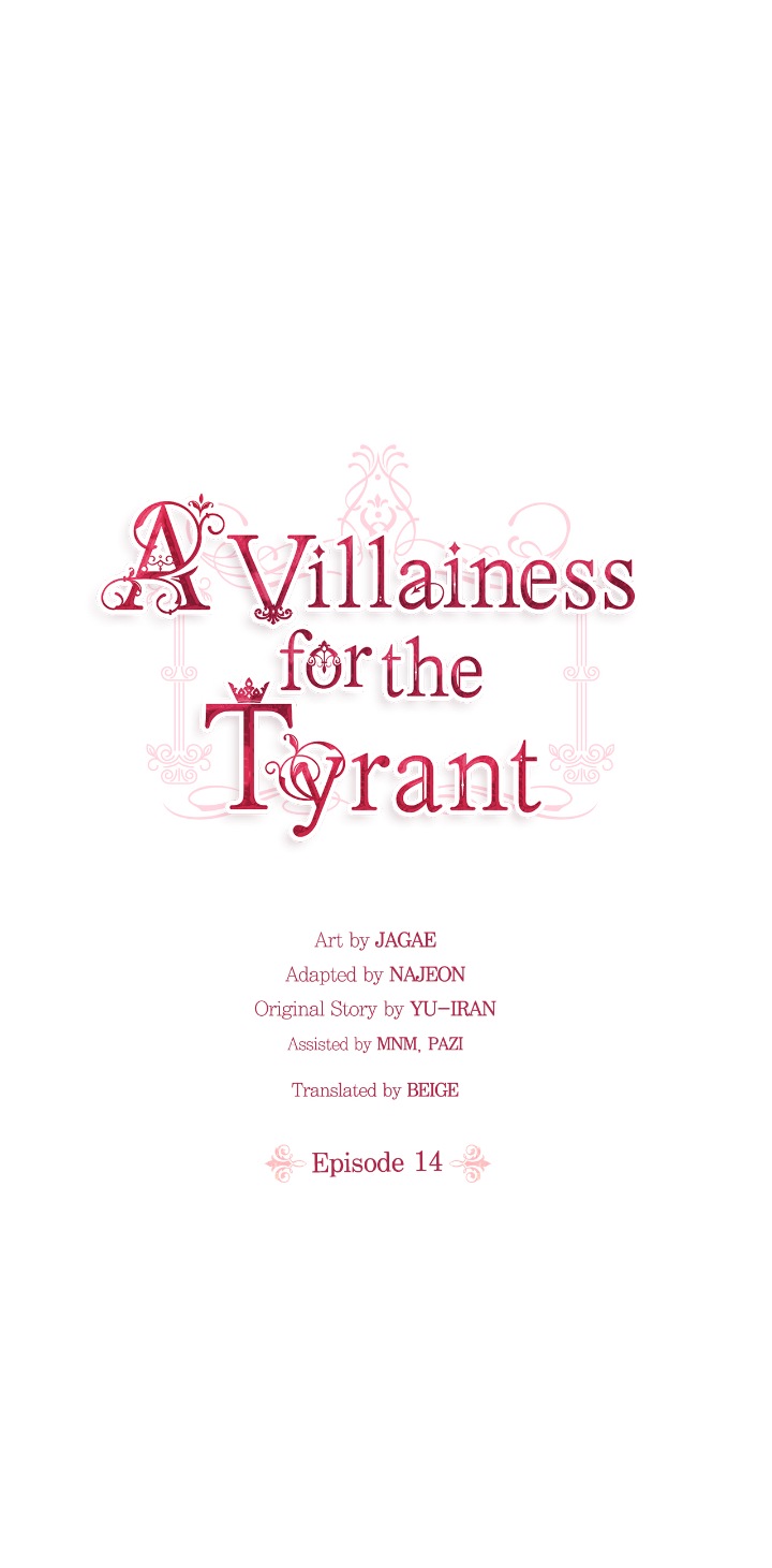 A Villainess for the Tyrant Chapter 14 page 1 - Chapter 14