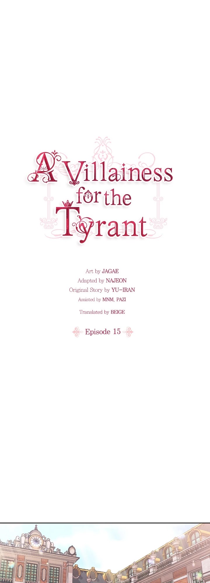 A Villainess for the Tyrant Chapter 15 page 1 - Chapter 15