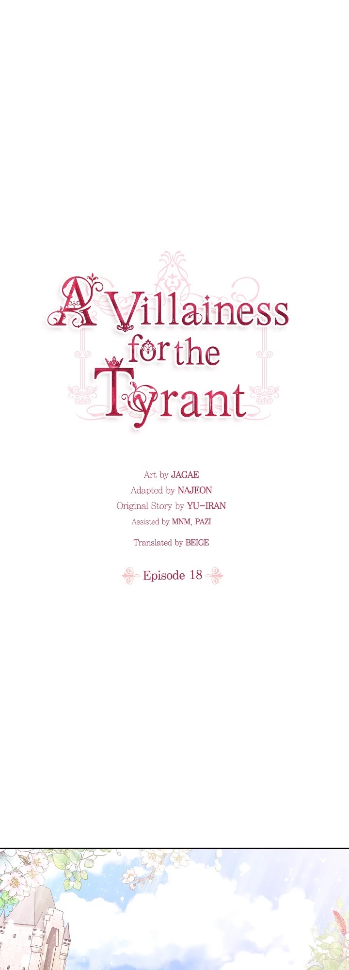 A Villainess for the Tyrant Chapter 18 page 1 - Chapter 18