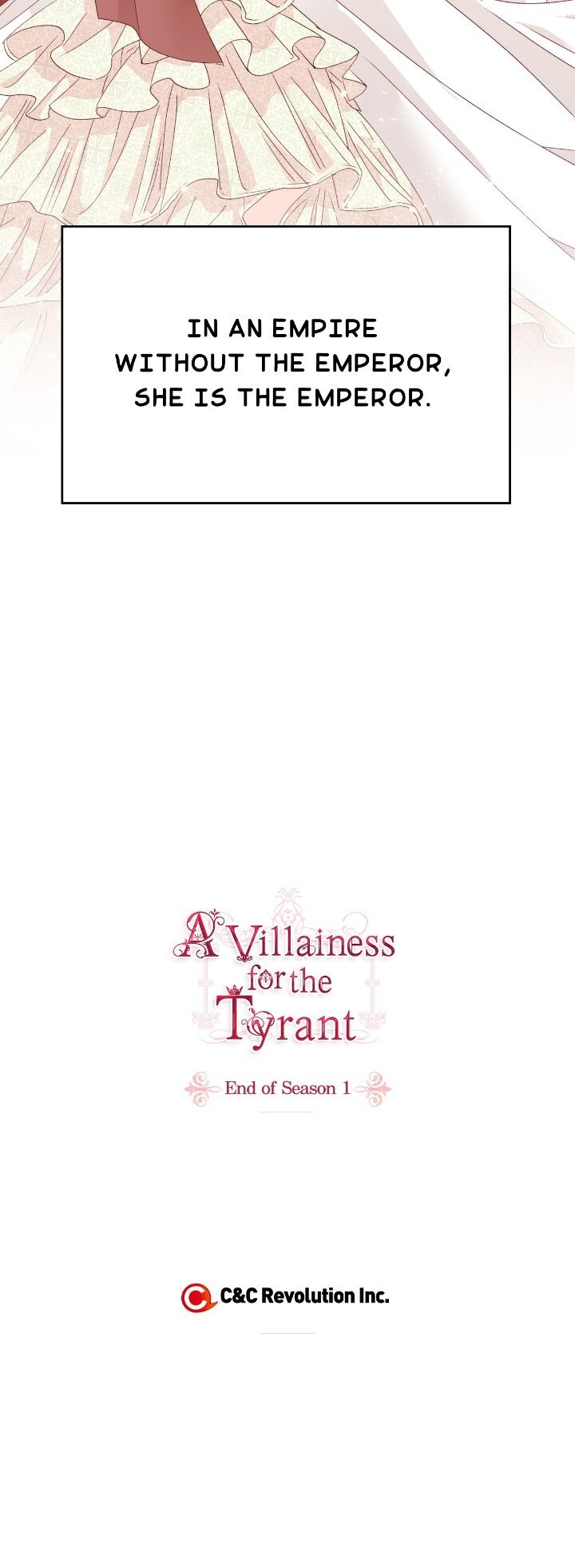 A Villainess for the Tyrant Chapter 50 page 43 - Chapter 50: S1 Finale