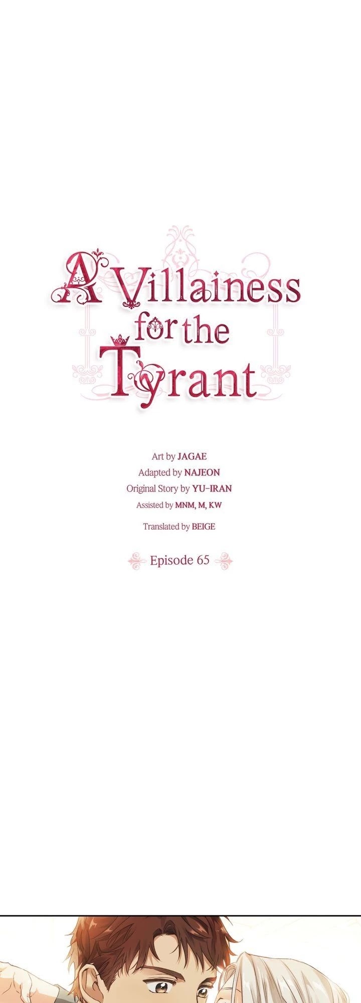 A Villainess for the Tyrant Chapter 65 page 1 - Chapter 65