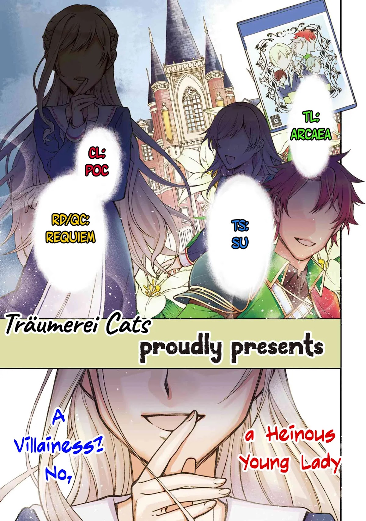 A Villainess? No, a Heinous Young Lady Chapter 1 page 40 - Chapter 1