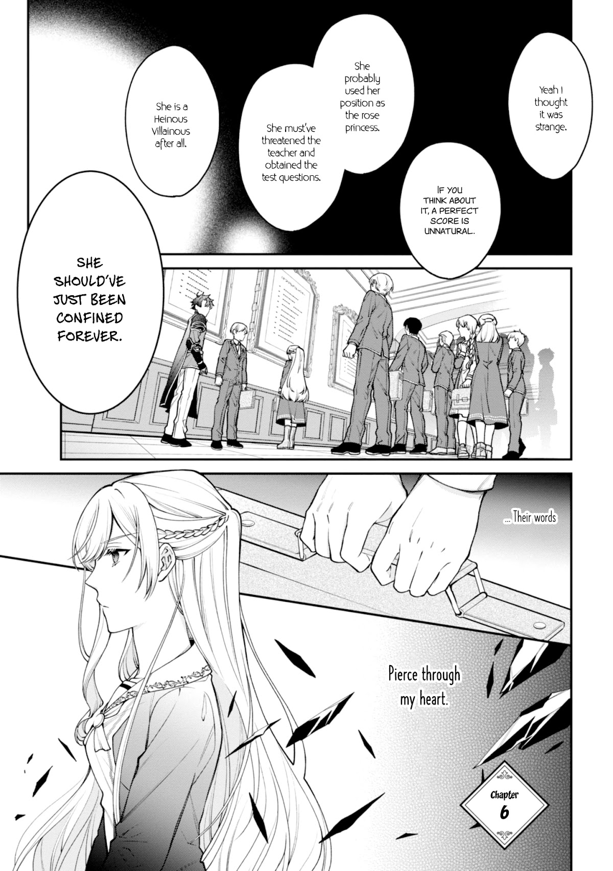A Villainess? No, a Heinous Young Lady Chapter 6 page 2 - Chapter 6