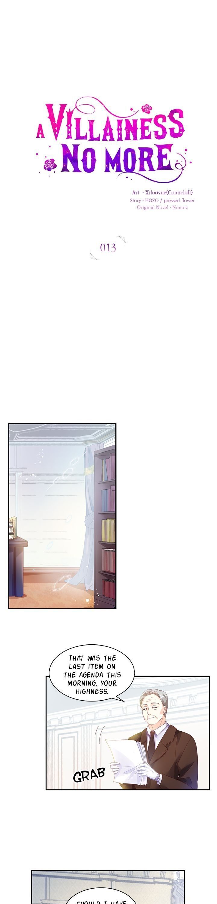 A Villainess No More Chapter 13 page 1 - Chapter 13