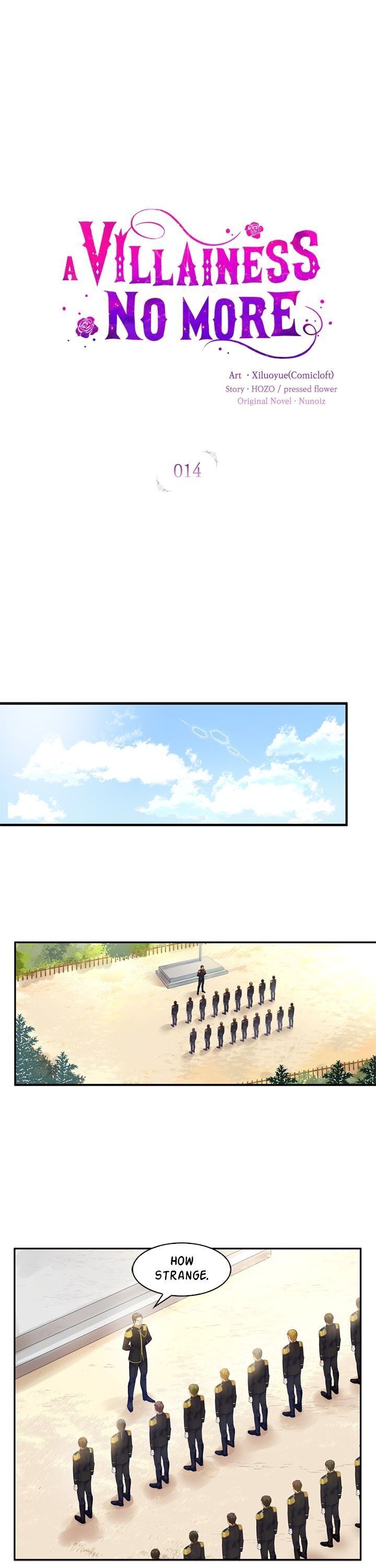 A Villainess No More Chapter 14 page 1 - Chapter 14