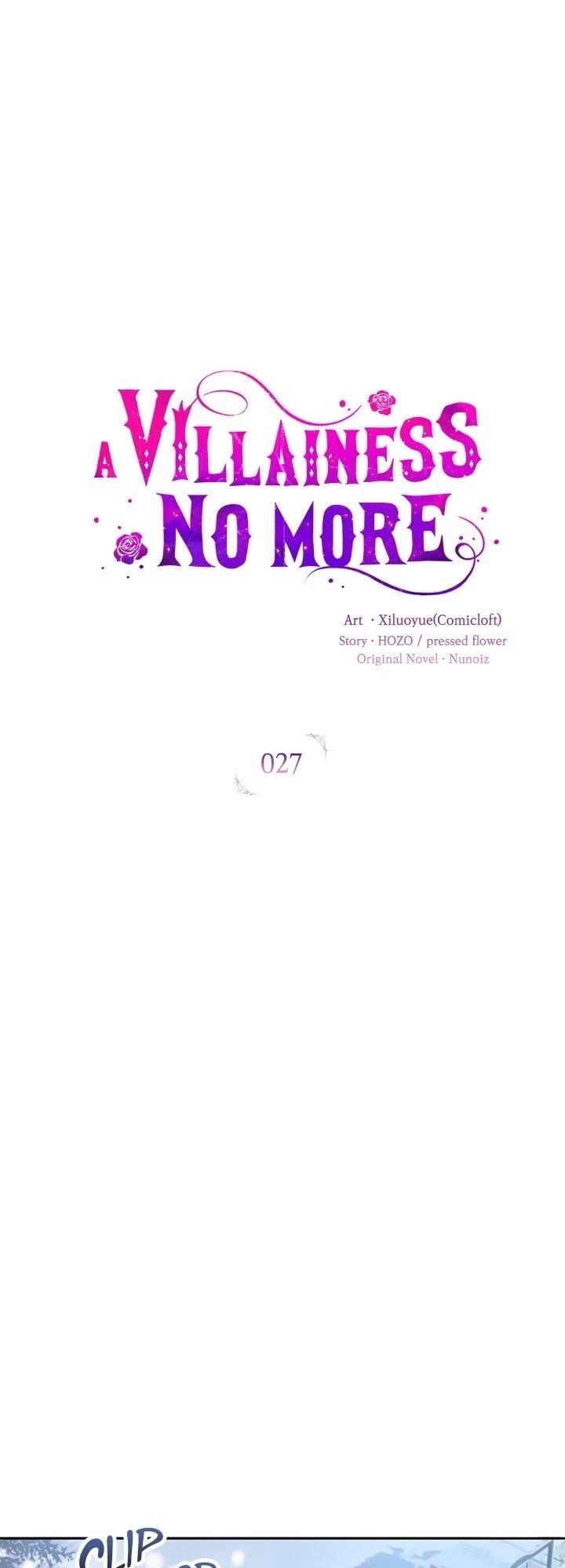 A Villainess No More Chapter 27 page 1 - Chapter 27