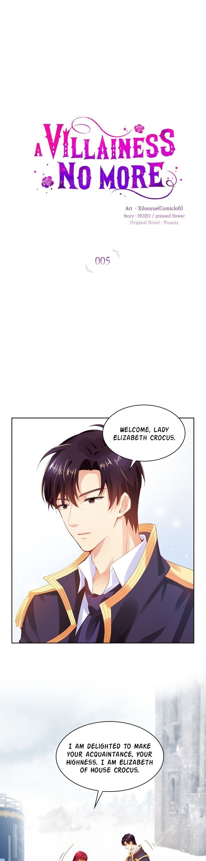 A Villainess No More Chapter 5 page 1 - Chapter 5