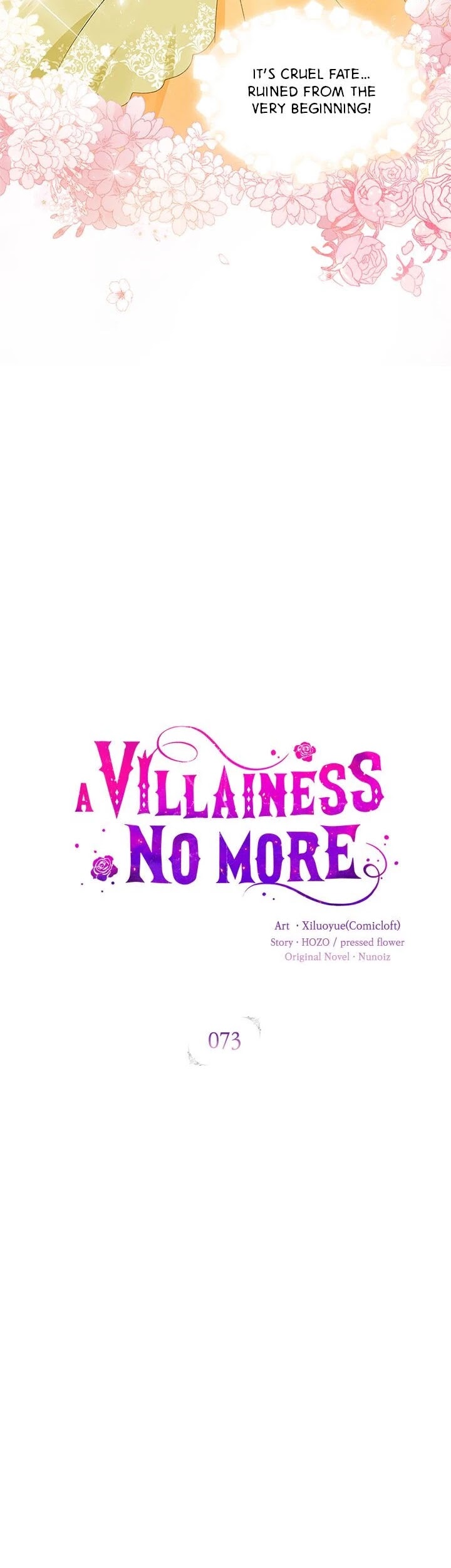 A Villainess No More Chapter 73 page 13 - Chapter 73