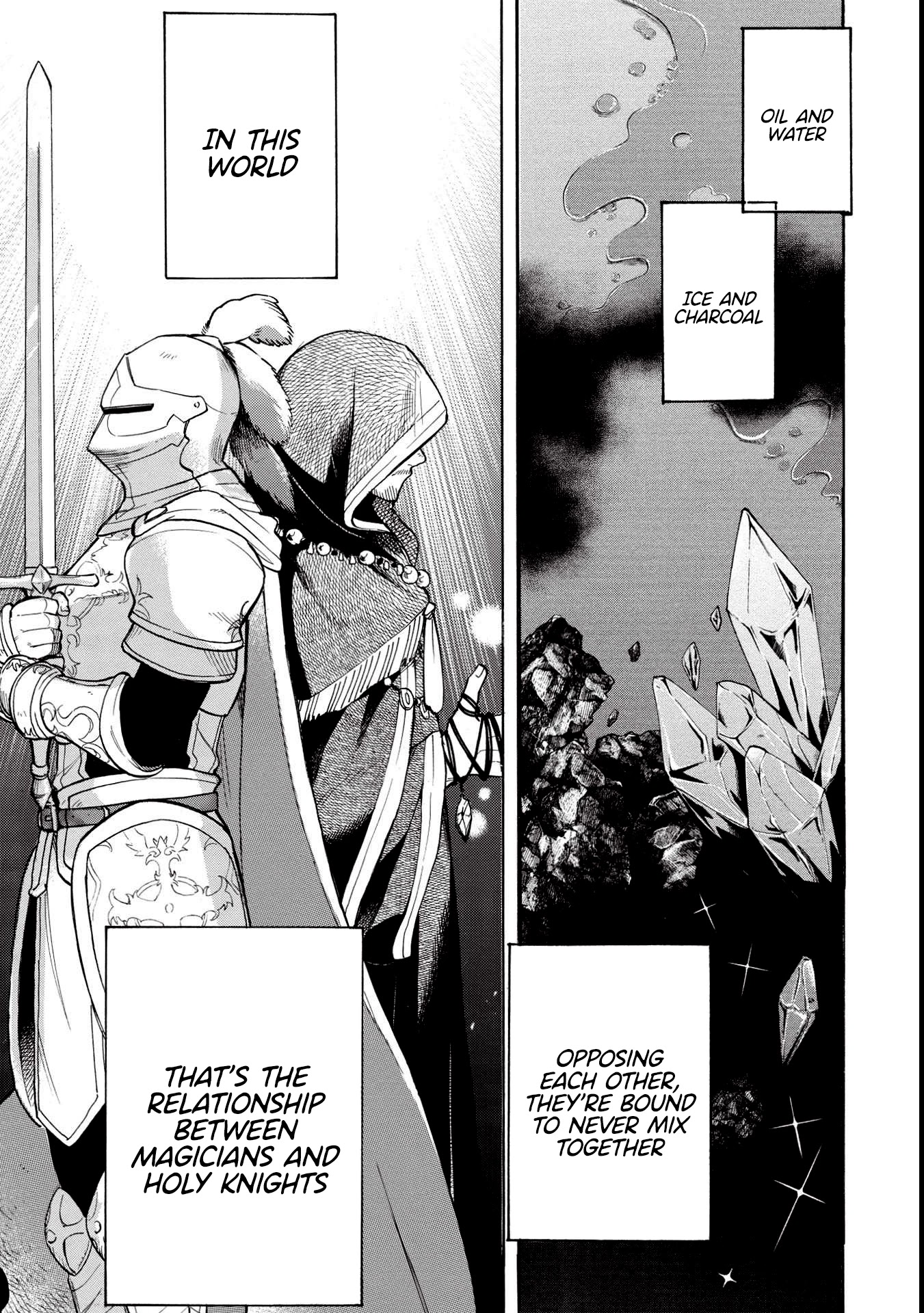 A Villain's Dilemma: How to Not Meddle too Much with a Clumsy Holy Knight's Life Chapter 1 page 3 - Chapter 1