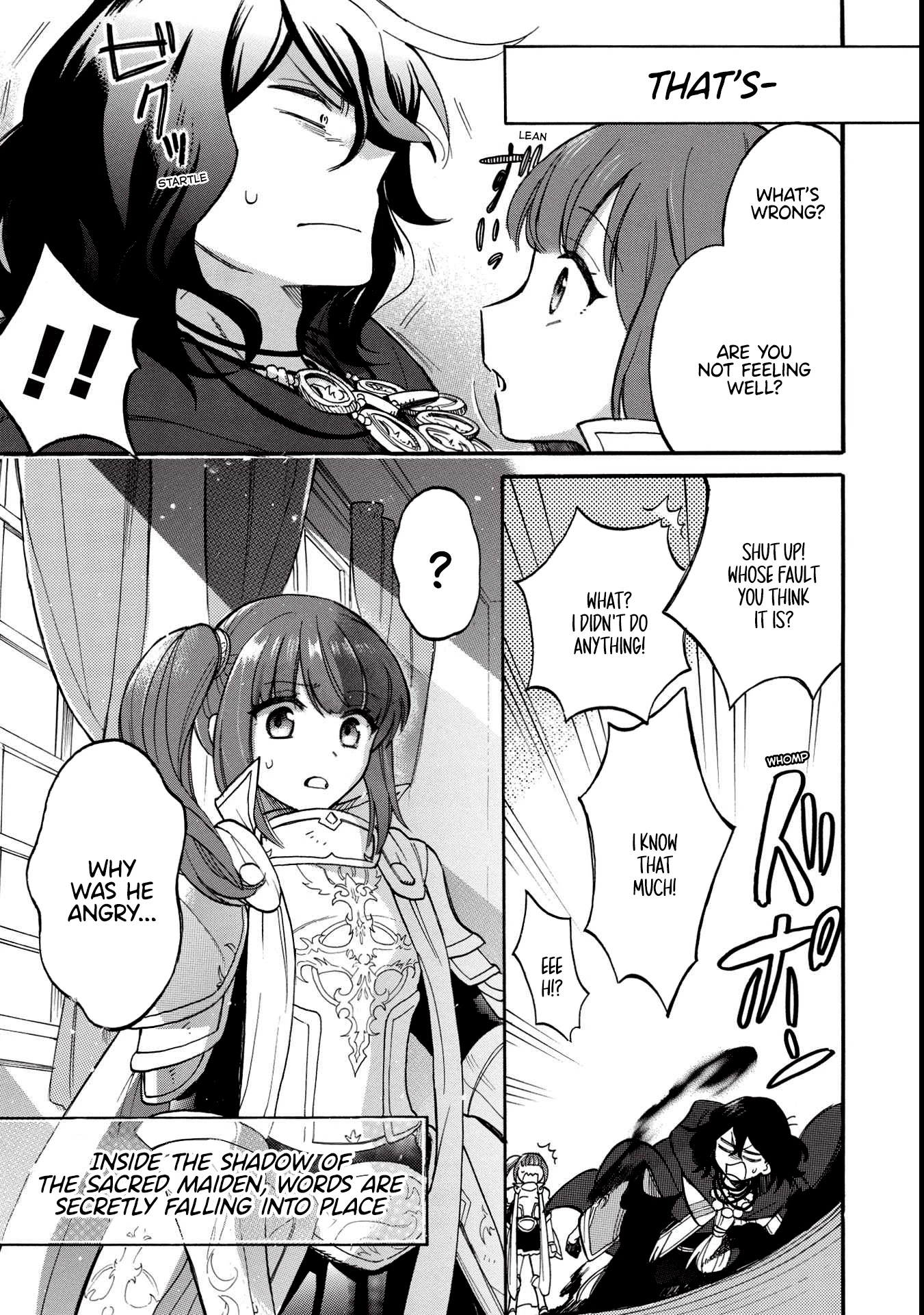 A Villain's Dilemma: How to Not Meddle too Much with a Clumsy Holy Knight's Life Chapter 1 page 34 - Chapter 1
