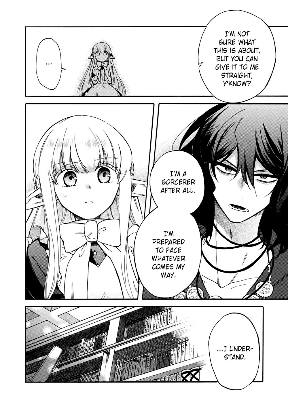 A Villain's Dilemma: How to Not Meddle too Much with a Clumsy Holy Knight's Life Chapter 14 page 18 - Chapter 14: If Only Those Seeking Love Advice Would First Realize They’re in Love Before Asking for Help (1)