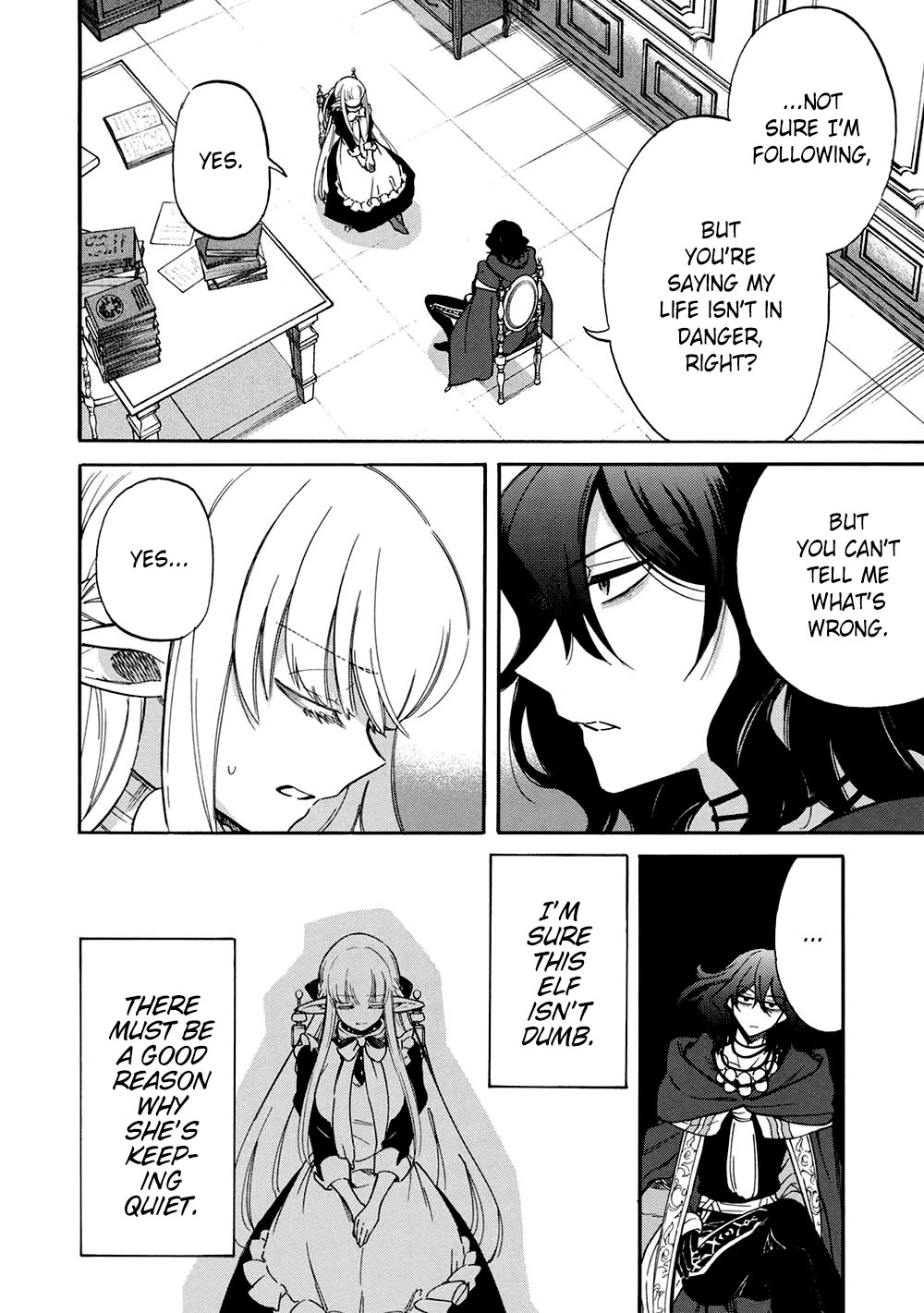 A Villain's Dilemma: How to Not Meddle too Much with a Clumsy Holy Knight's Life Chapter 14 page 20 - Chapter 14: If Only Those Seeking Love Advice Would First Realize They’re in Love Before Asking for Help (1)