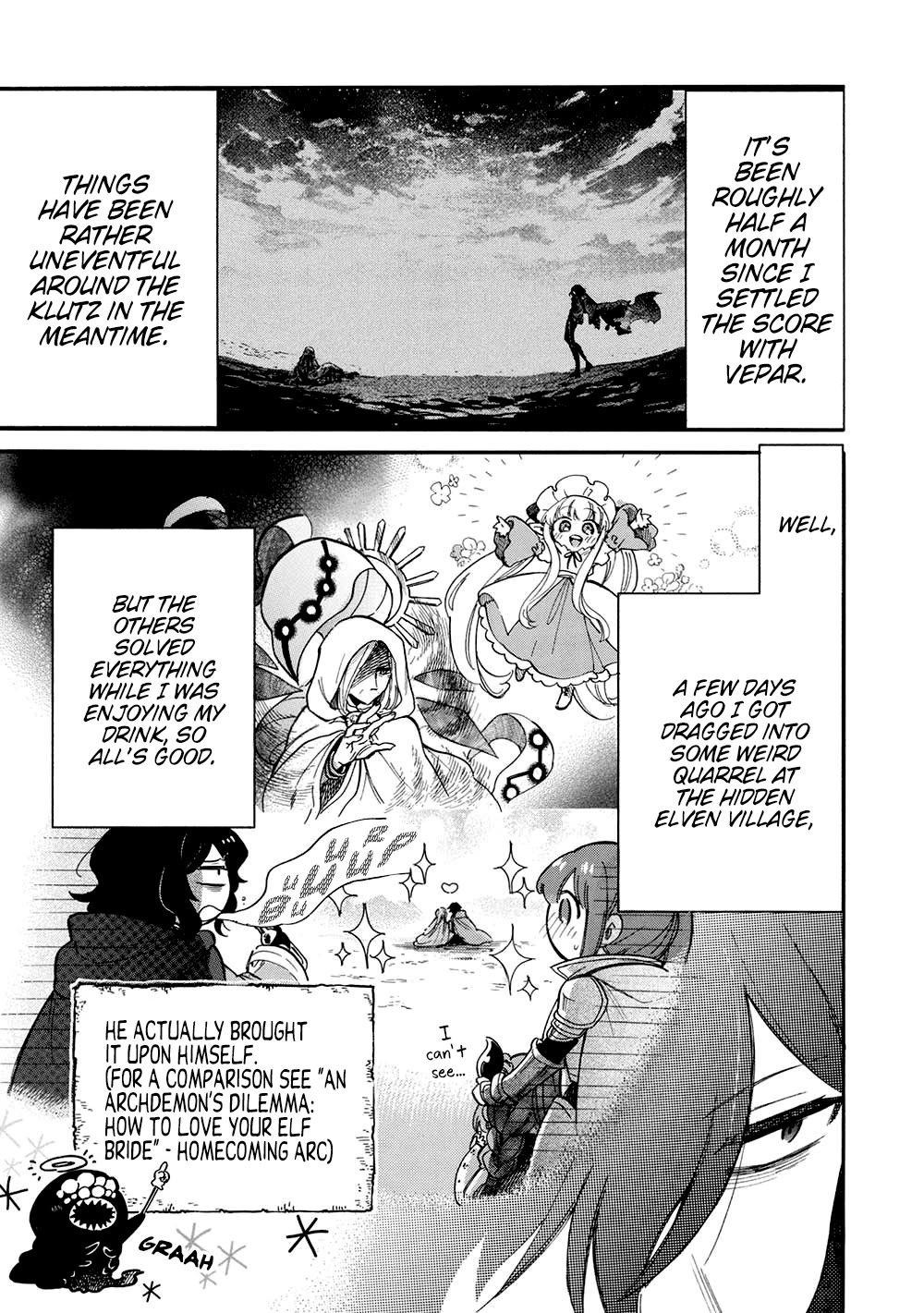 A Villain's Dilemma: How to Not Meddle too Much with a Clumsy Holy Knight's Life Chapter 14 page 9 - Chapter 14: If Only Those Seeking Love Advice Would First Realize They’re in Love Before Asking for Help (1)