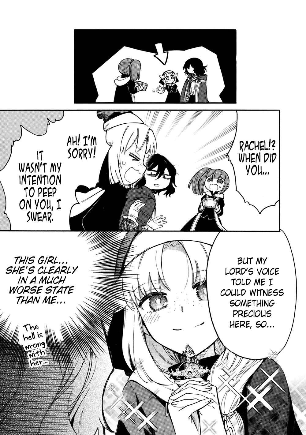A Villain's Dilemma: How to Not Meddle too Much with a Clumsy Holy Knight's Life Chapter 15 page 12 - Chapter 15: If Only Those Seeking Love Advice Would First Realize They’re in Love Before Asking for Help (2)