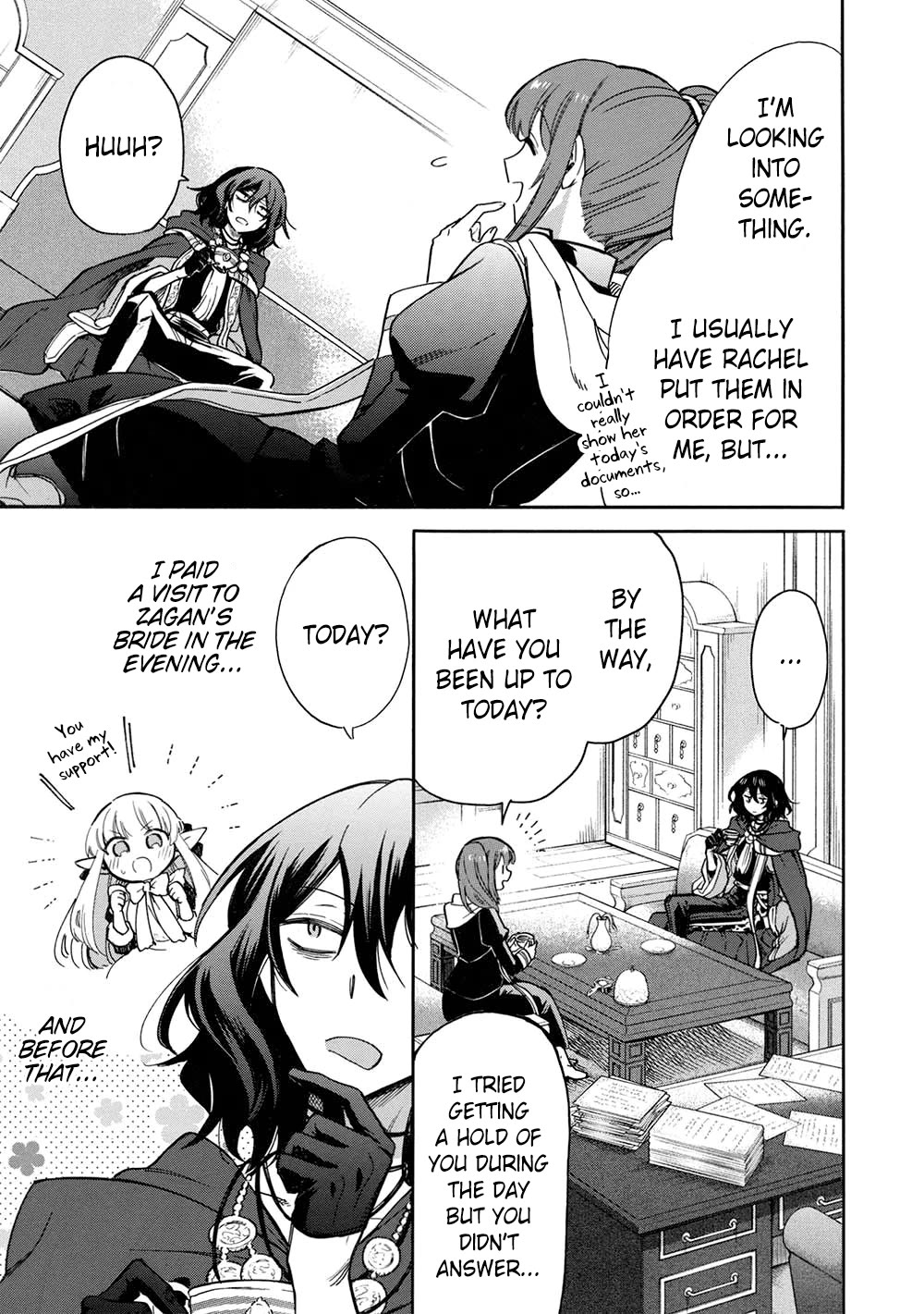 A Villain's Dilemma: How to Not Meddle too Much with a Clumsy Holy Knight's Life Chapter 15 page 4 - Chapter 15: If Only Those Seeking Love Advice Would First Realize They’re in Love Before Asking for Help (2)