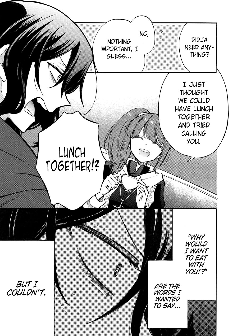 A Villain's Dilemma: How to Not Meddle too Much with a Clumsy Holy Knight's Life Chapter 15 page 6 - Chapter 15: If Only Those Seeking Love Advice Would First Realize They’re in Love Before Asking for Help (2)