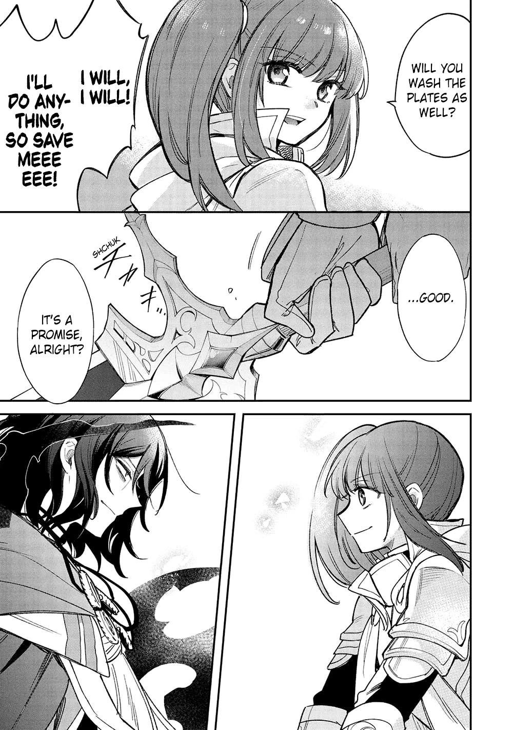 A Villain's Dilemma: How to Not Meddle too Much with a Clumsy Holy Knight's Life Chapter 17 page 14 - Chapter 17: If You Think About It, Better a Klutz Than an Idiot (2)