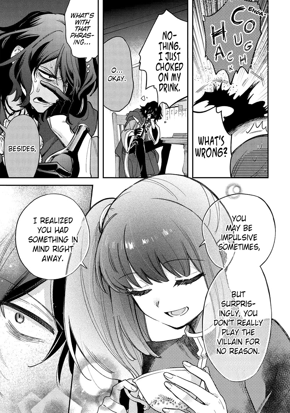A Villain's Dilemma: How to Not Meddle too Much with a Clumsy Holy Knight's Life Chapter 17 page 18 - Chapter 17: If You Think About It, Better a Klutz Than an Idiot (2)